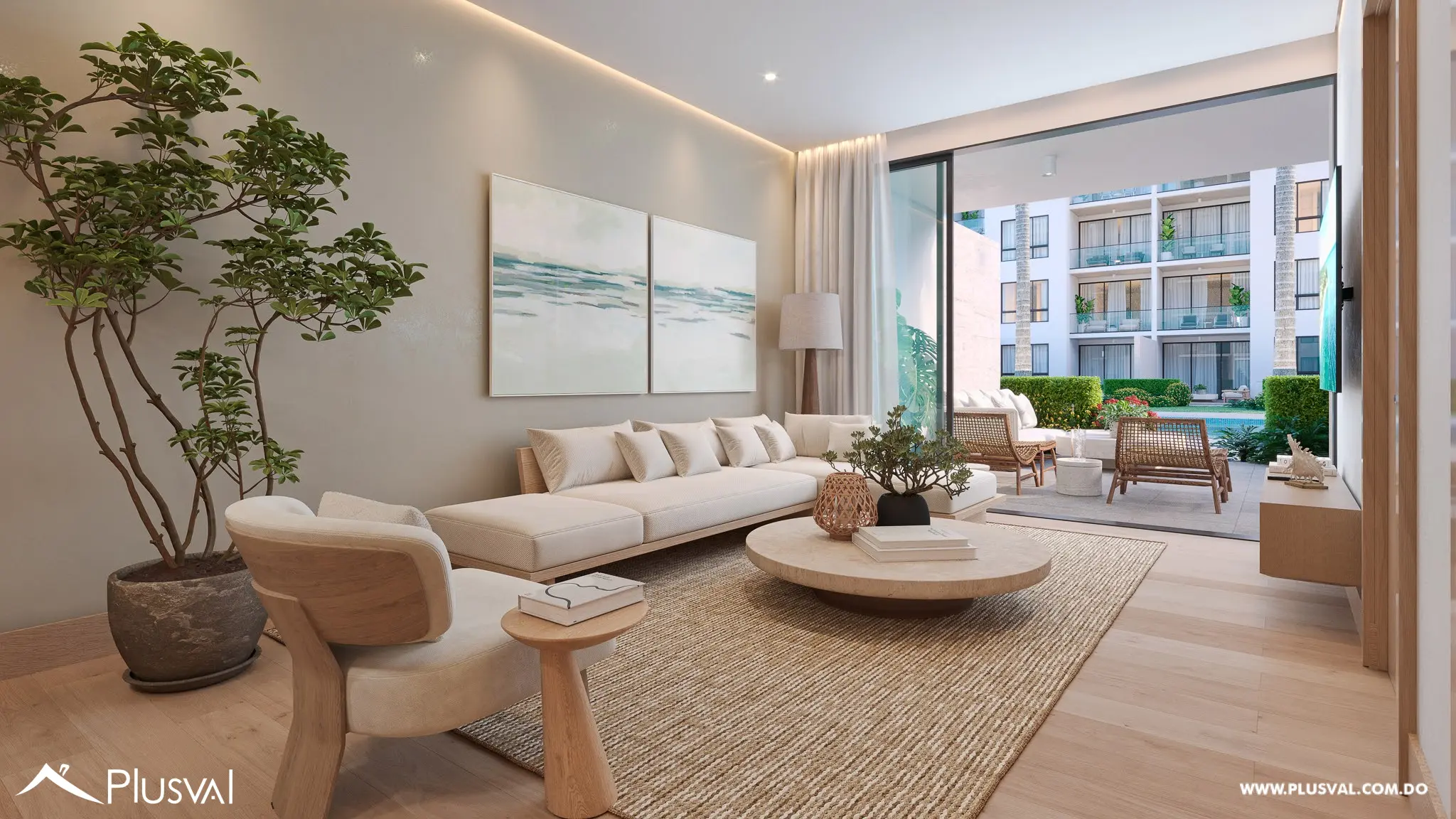 Proyecto de apartamentos de 3 habitaciones en Punta Cana 465876