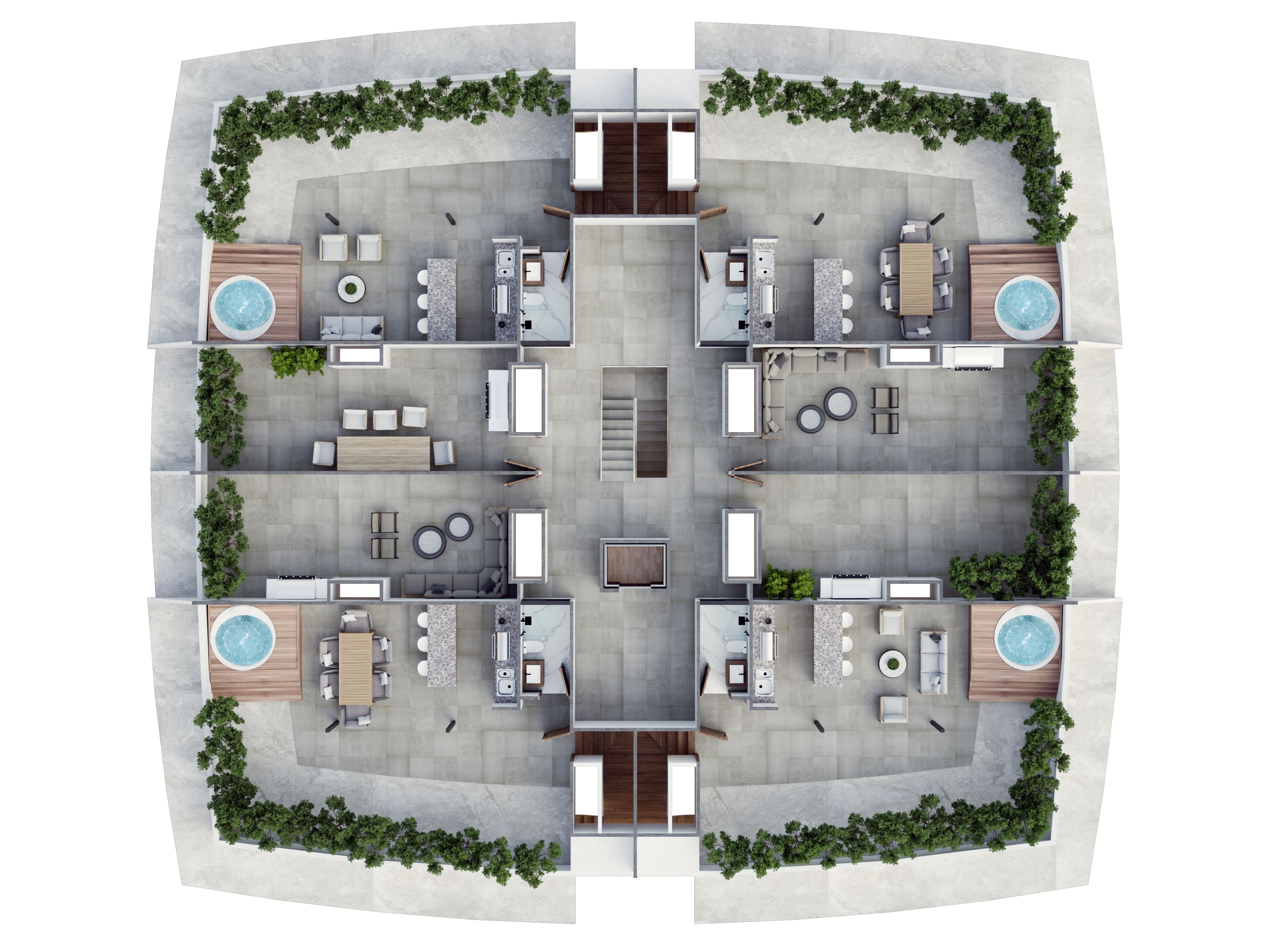 Amplios Apartamentos de 1, 2 y 3 Habitaciones en Venta 456431