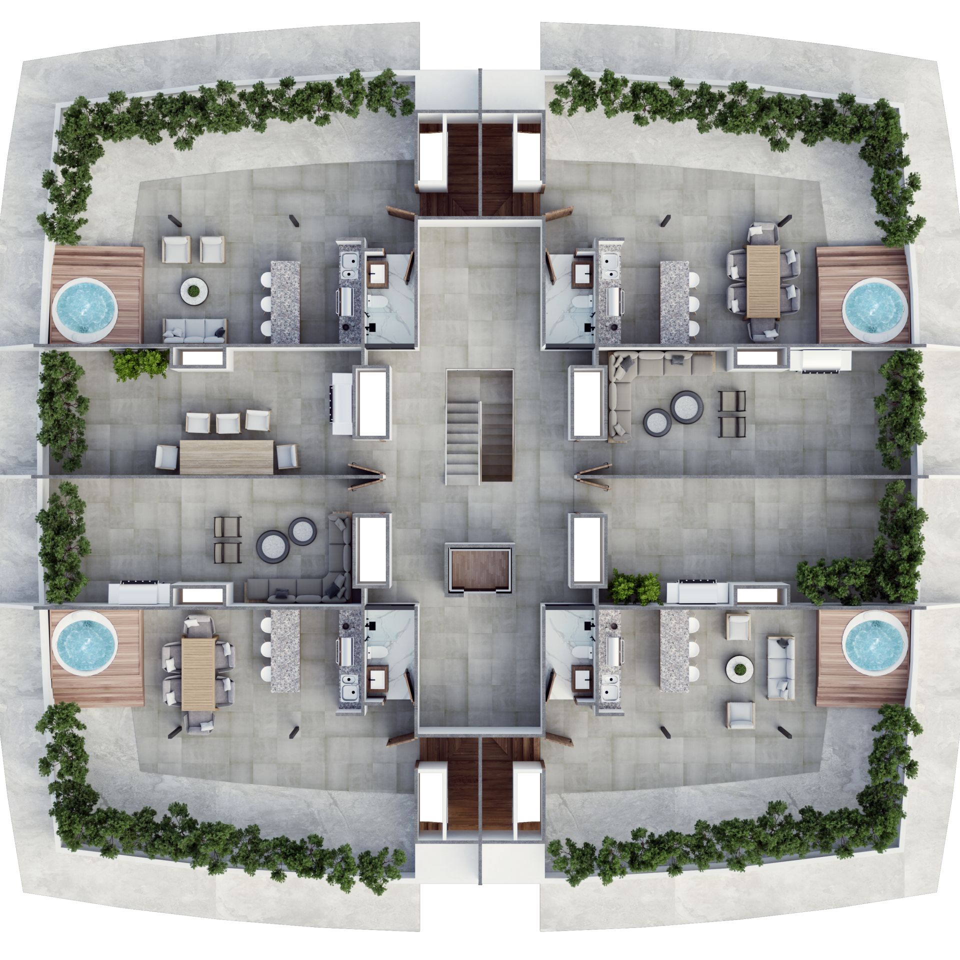 Amplios Apartamentos de 1, 2 y 3 Habitaciones en Venta 456492
