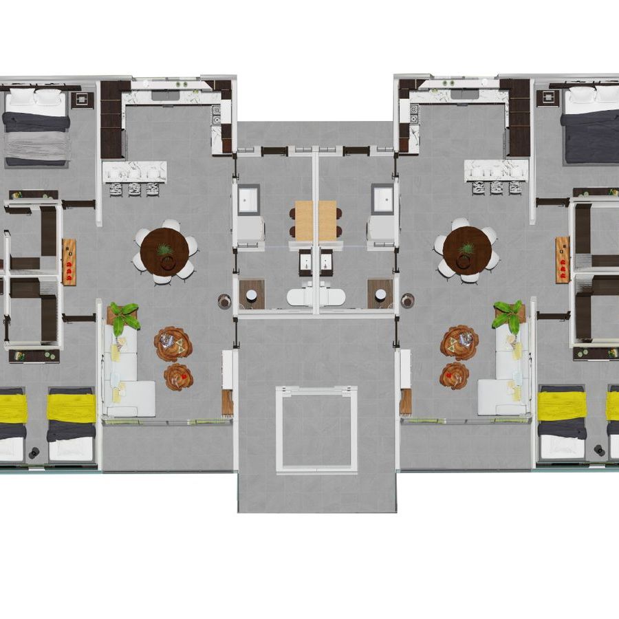 Apartamento de 2 habitaciones ubicado en una de las zonas más privilegiadas de la ciudad, Reparto Panorama 256054