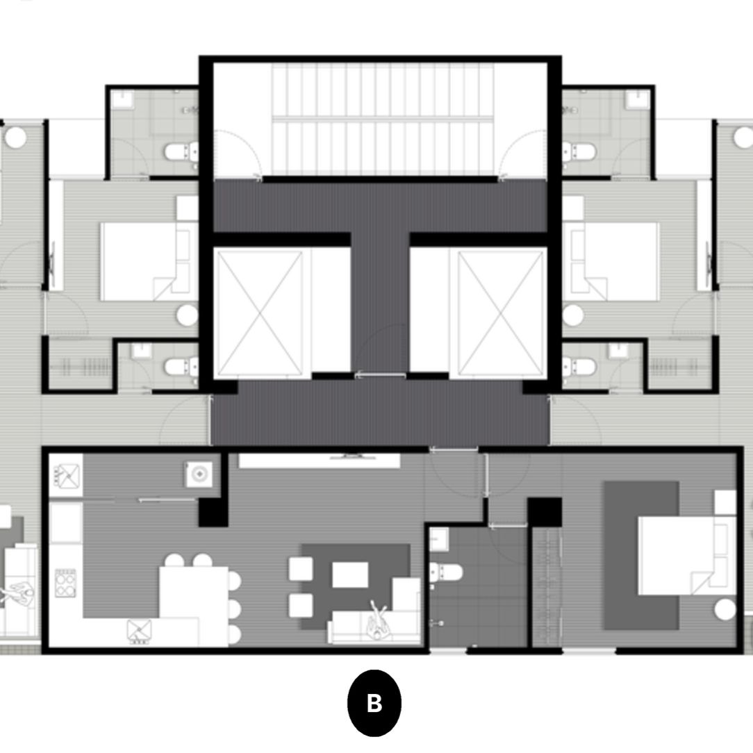 Apartamento en venta de 2 habitaciones en Naco 412957