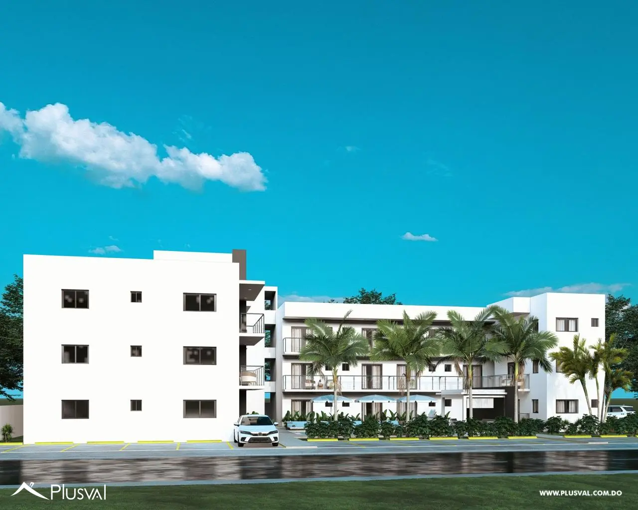 Apartamento de 1 Habitacion en Bavaro Punta Cana. Punta del Este III 507729