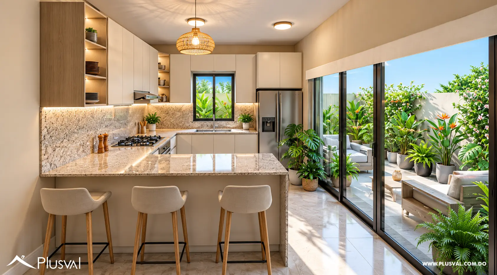 VILLAS TIPO DUPLEX DE 3 HAB EN DOWNTOWN PUNTA CANA I RESIDENCIAL BAVARO PC 530723