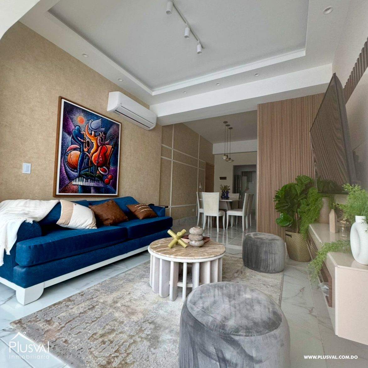 Apartamento amueblado en alquiler en Zona Universitaria 412748