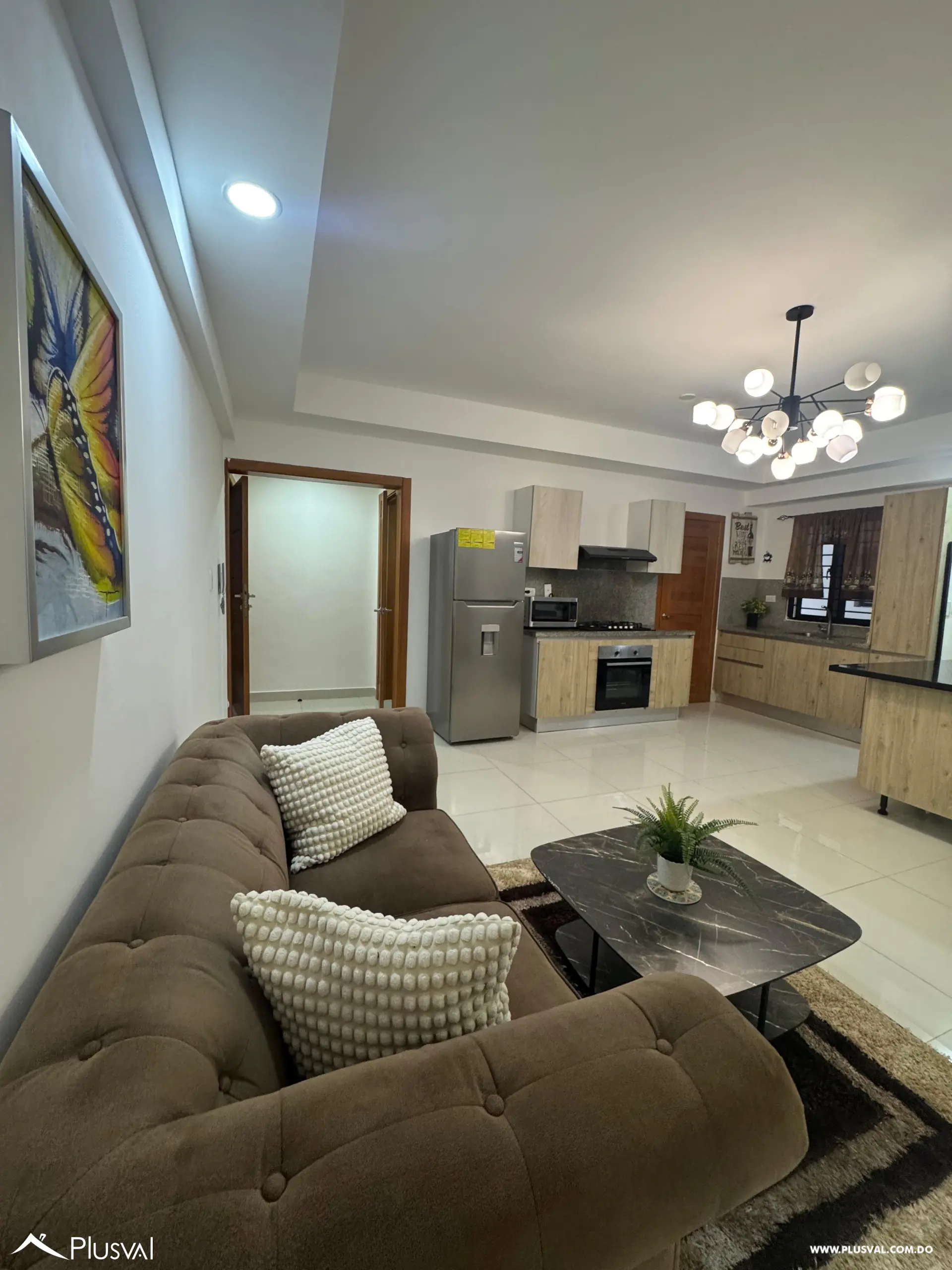 Venta de apartamento en torre moderna con linea blanca 473299