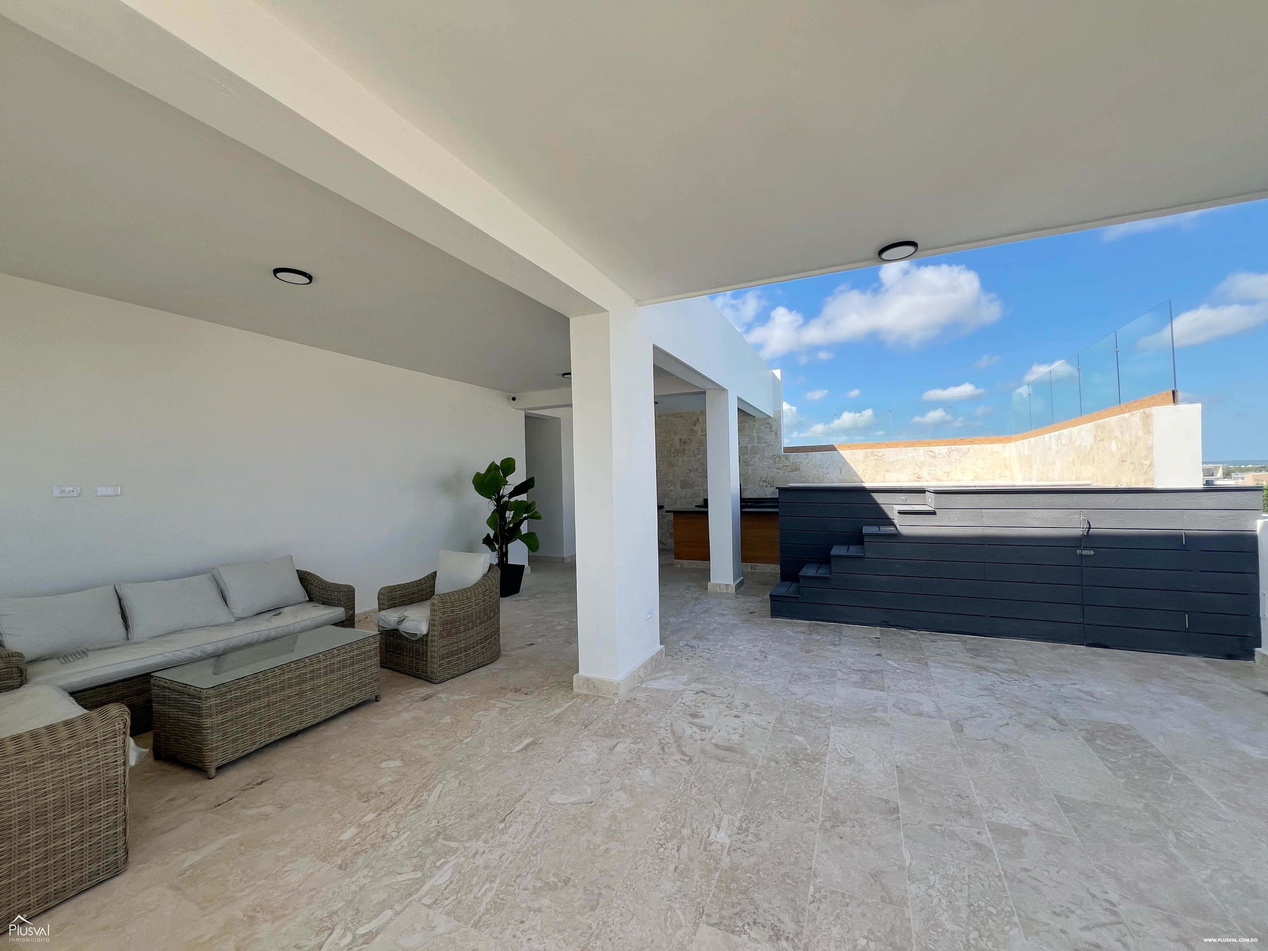 Apartamento de 1 habitación en alquiler en Bavaro 423693