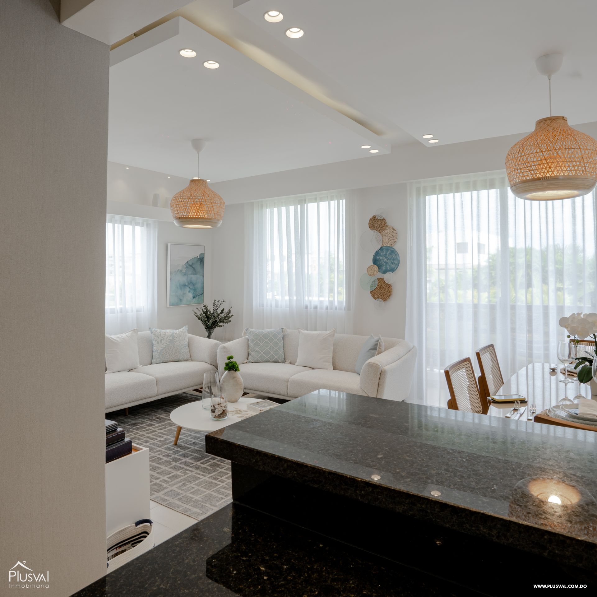 Se venden apartamentos de 3 habitaciones en Punta Cana 442751