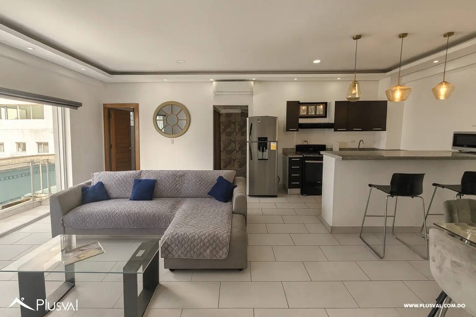 Apartamento amueblado de1 habitación en Serrallés 493394