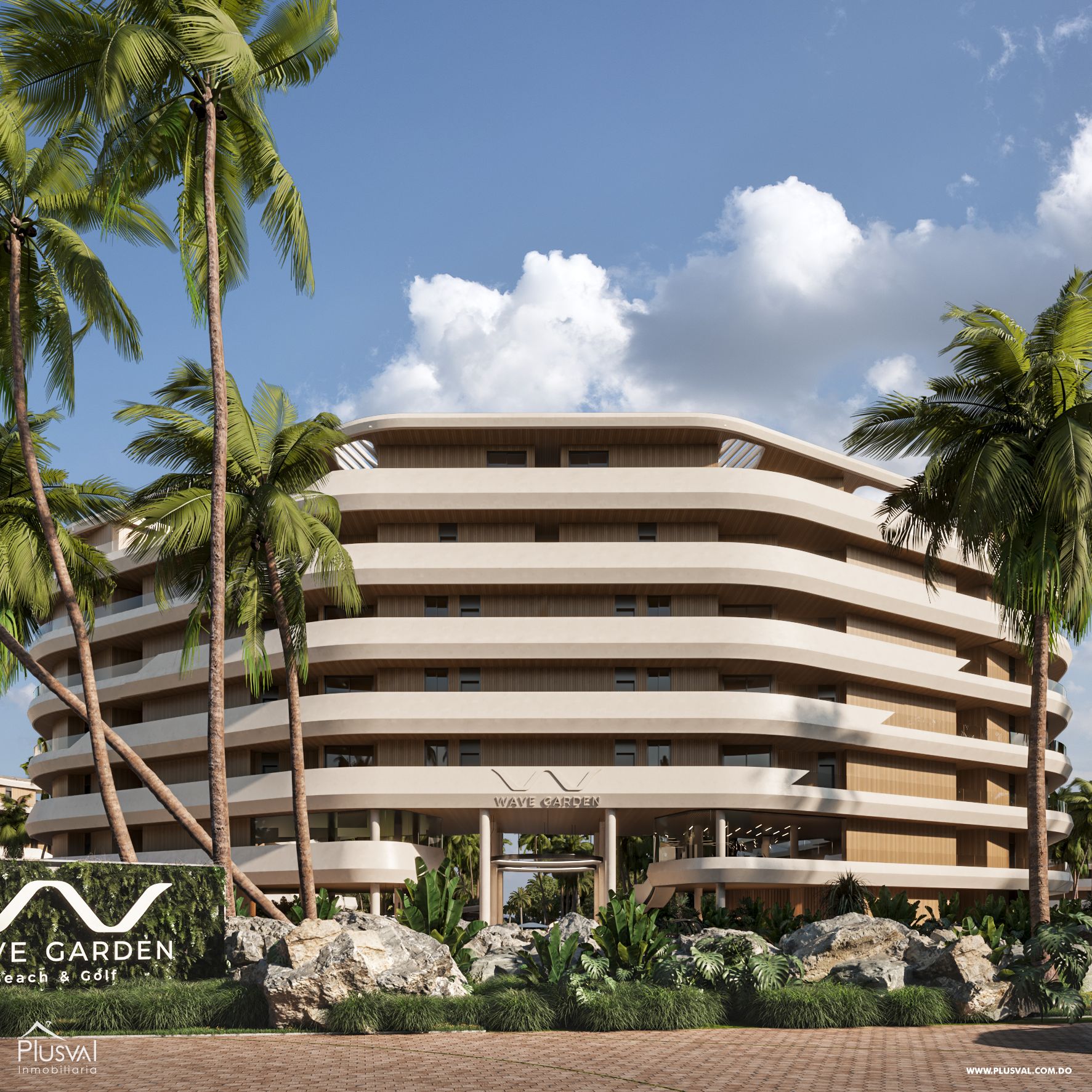 Apartamentos en venta con vista al campo de Golf-Cap Cana 236950