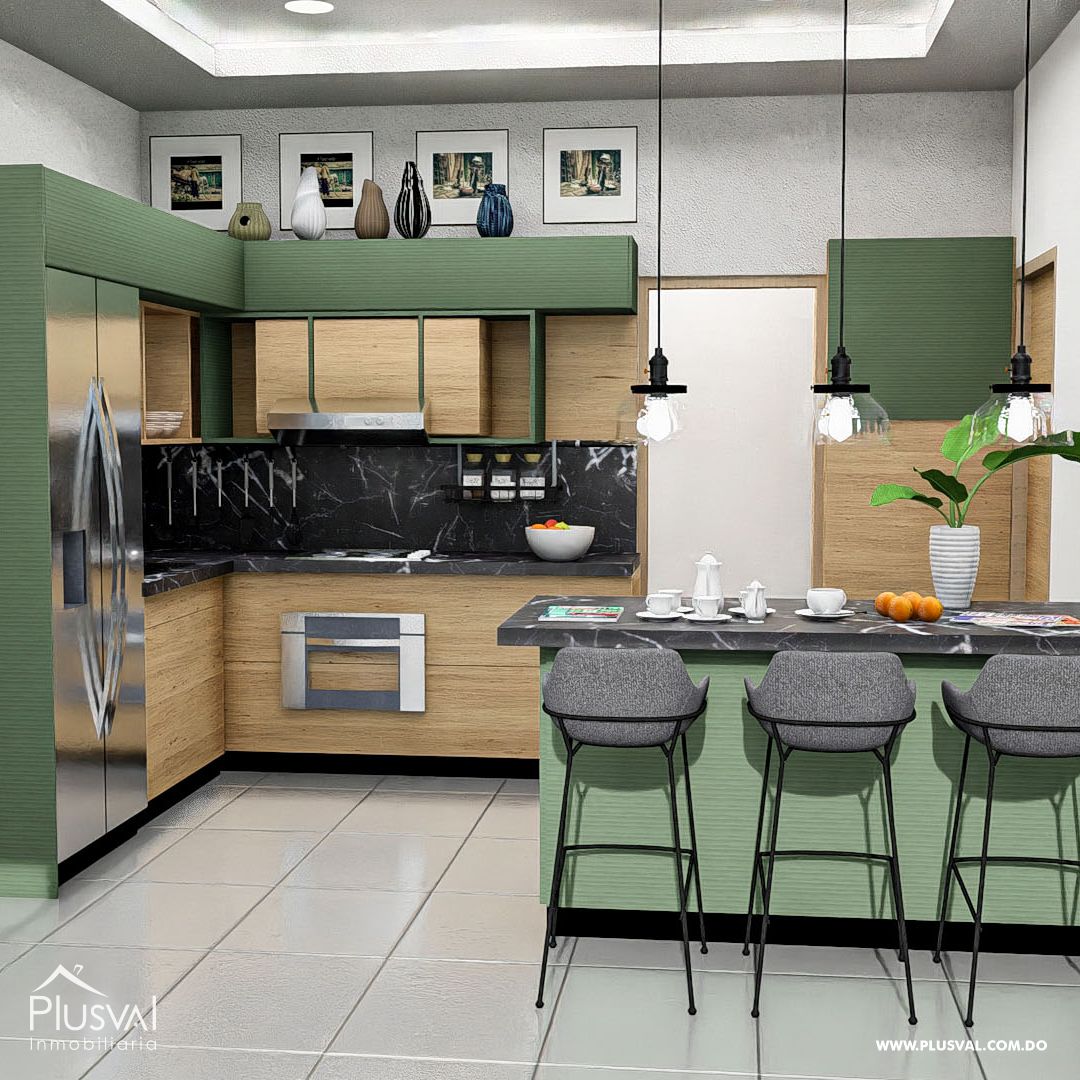 Proyecto de apartamento de una torre en la Av. Hispanoamérica, Santiago 350209