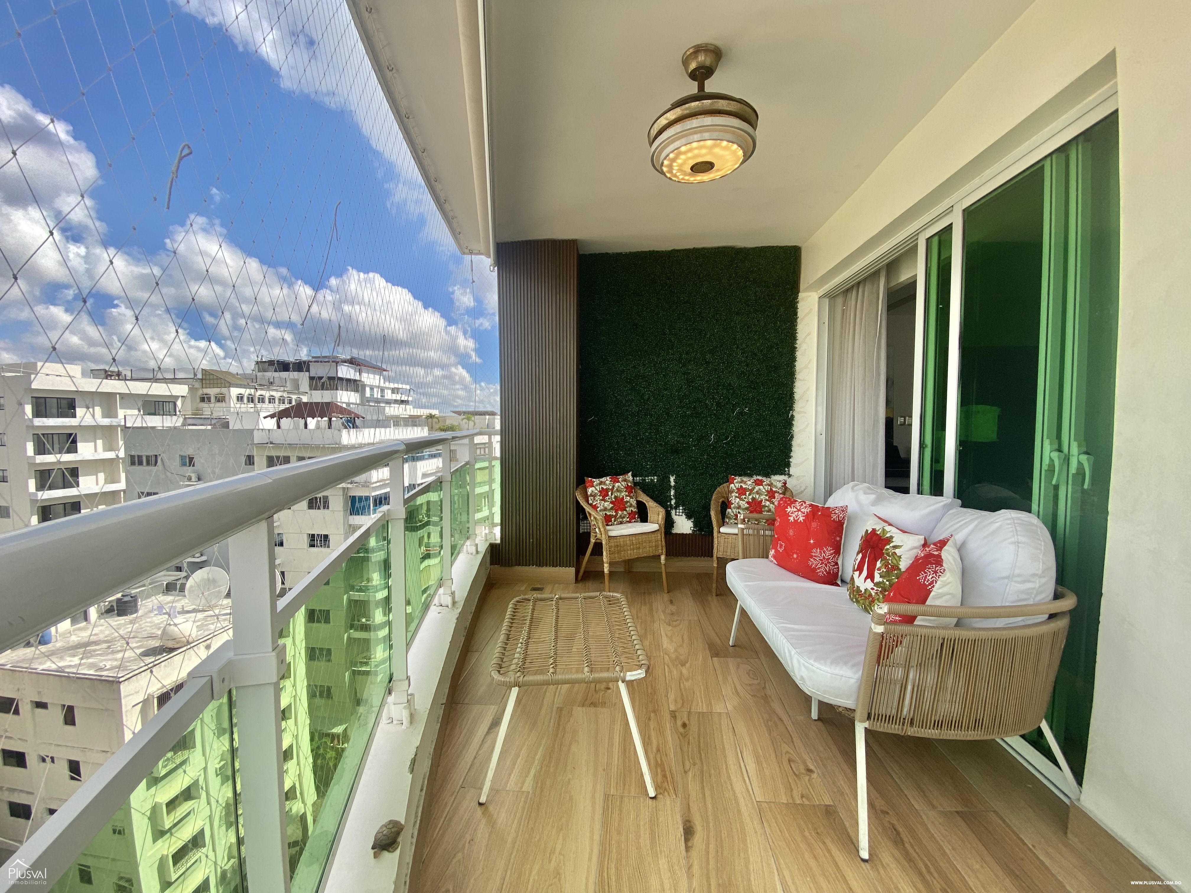 Alquilo Maravilloso Apto Amueblado en una de las Zonas mas Exclusivas de  Naco 471752