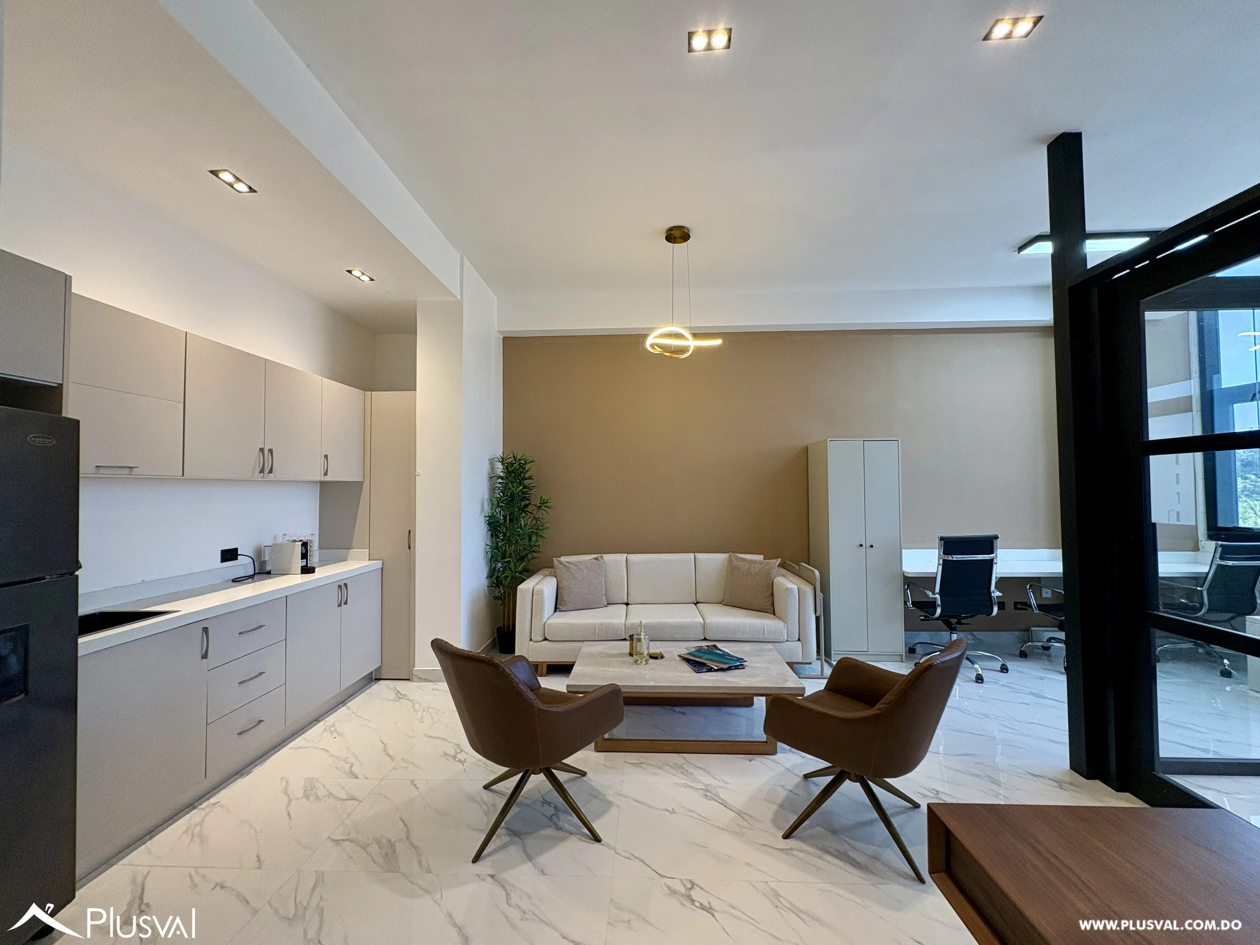 Oficina Amueblada en Alquiler | Central Park, Downtown Punta Cana 517679