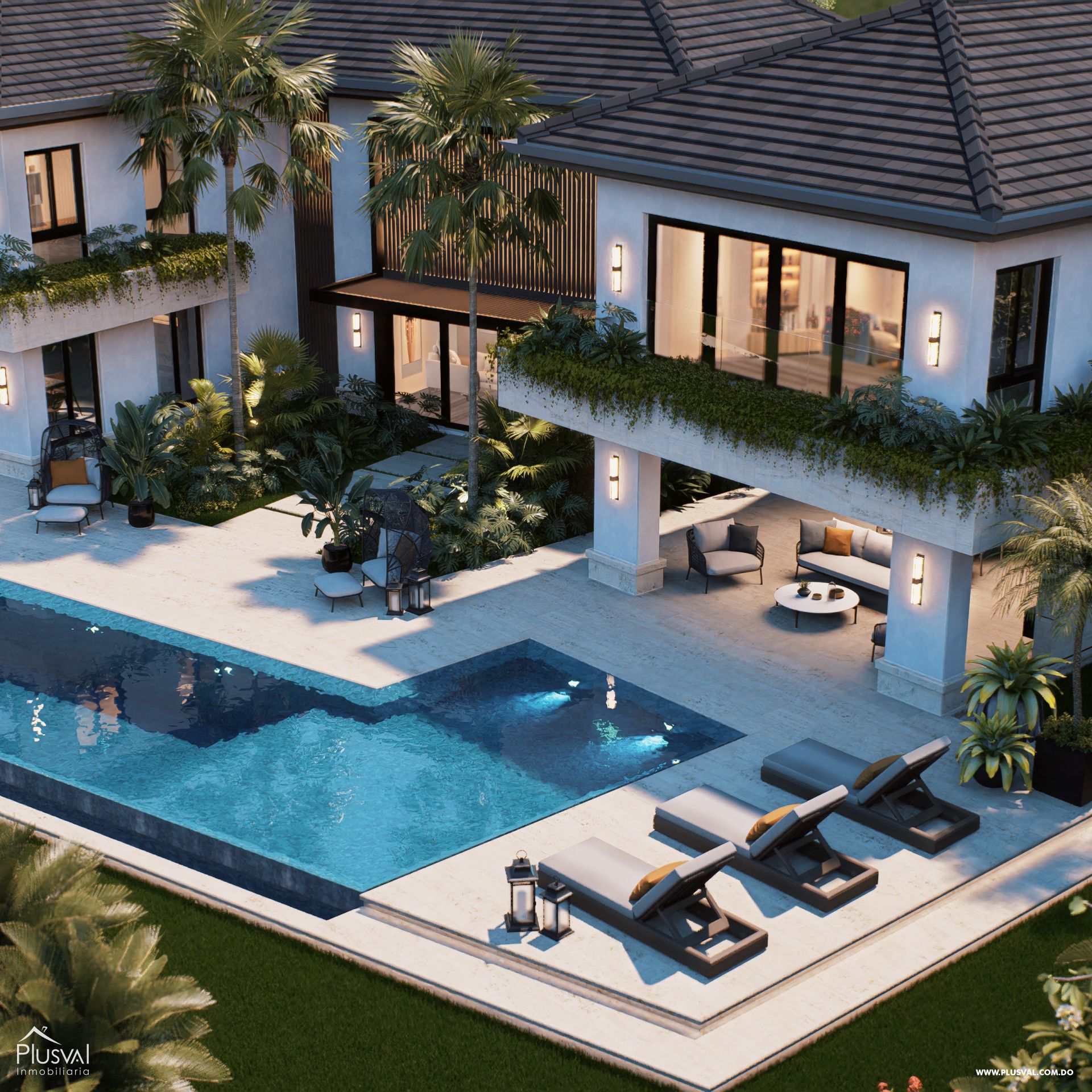 Venta de Villa de lujo en Casa de Campo con estilo moderno 421014