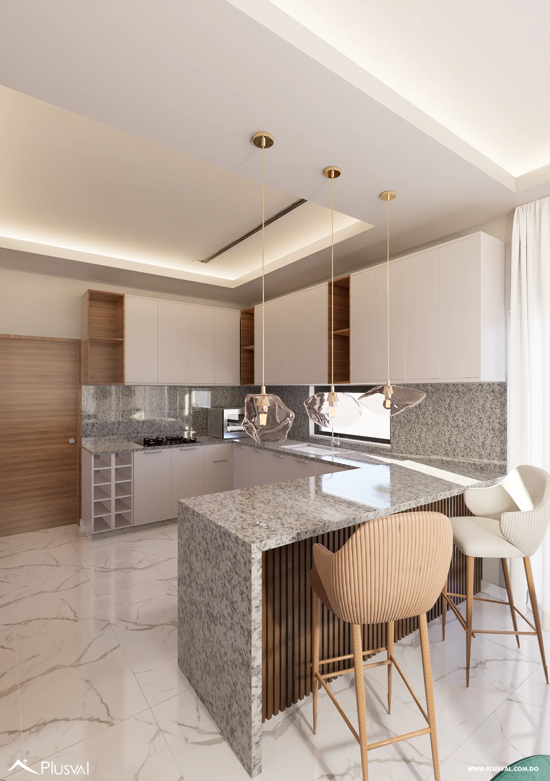 Residencia de 3 habitaciones con piscina y terraza privada en Punta Cana 462339