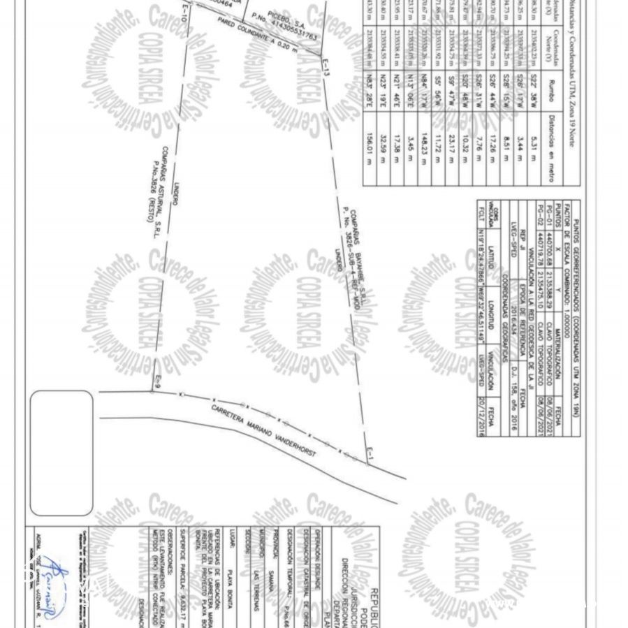 Solar de 16,563.11 m2 en Playa Bonita. 237466