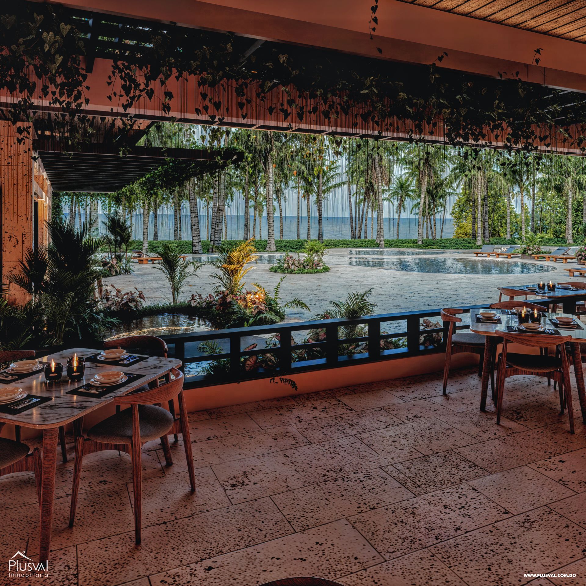 Proyecto de Apartamentos con Patio y Terrazas en Playa Cosón, Samaná 449940