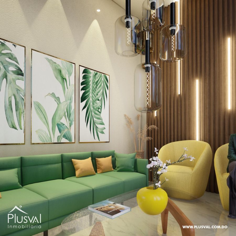 Nueva propuesta de apartamentos en planos en Santiago. 461437