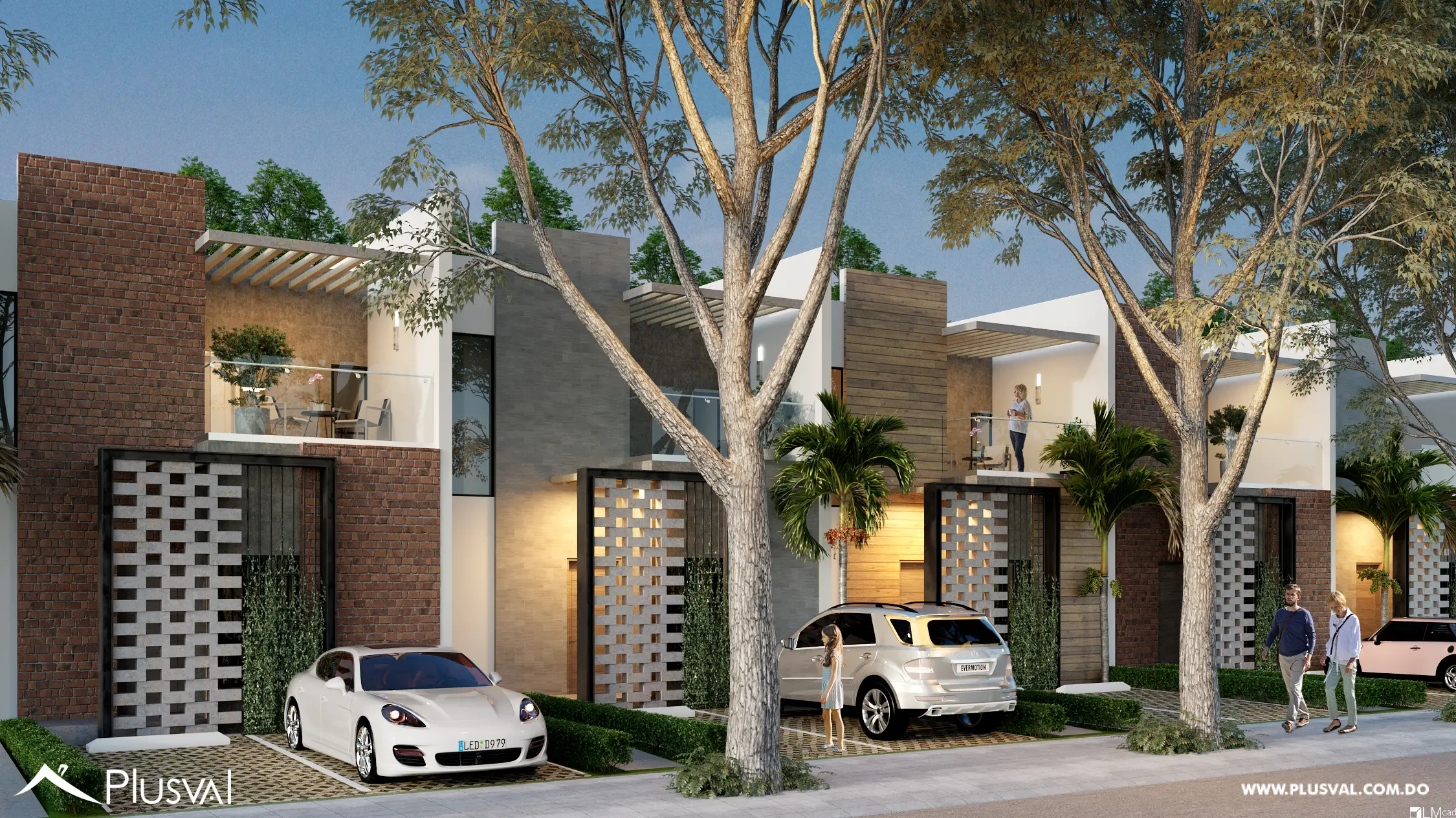 Moderna Casa Tipo Townhouse de 2 Habitaciones en venta - Vista Cana 532613