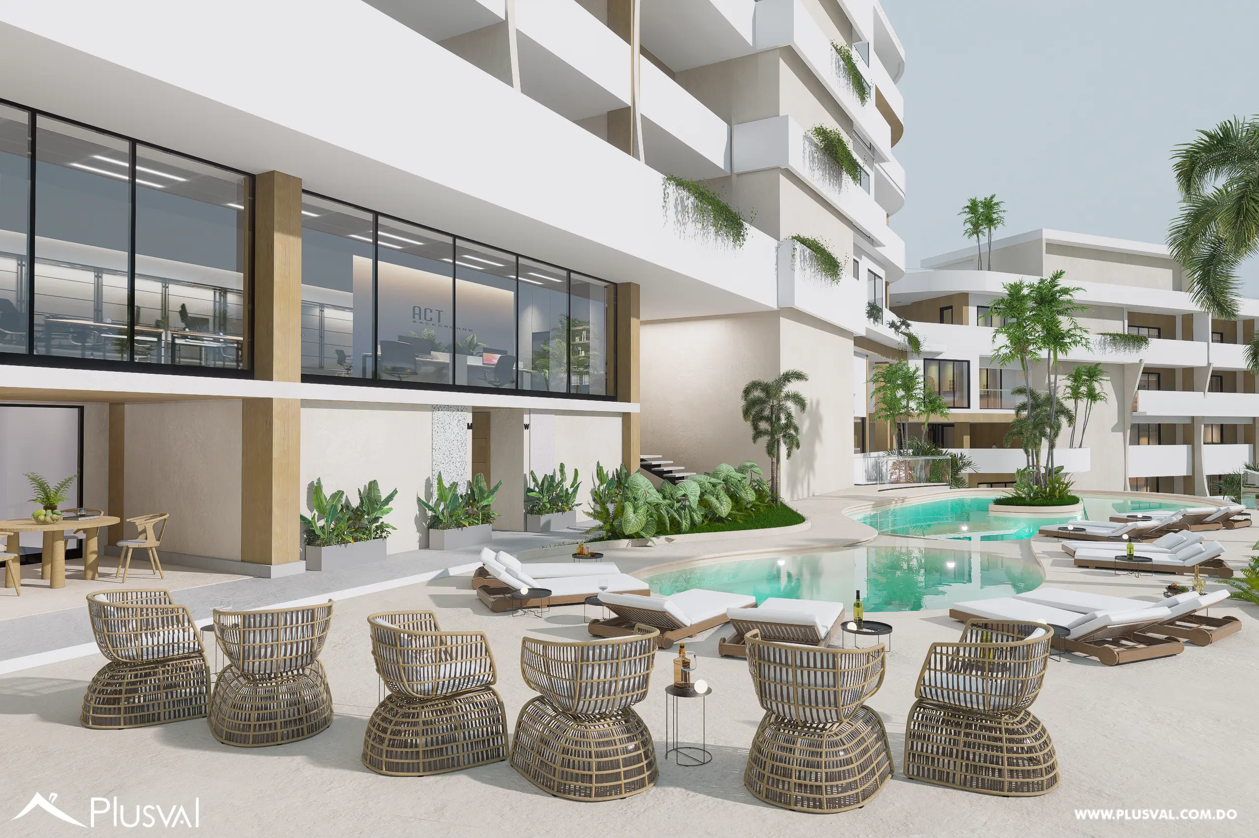 Proyecto De Apartamentos En Bayahibe Tipo Condo - Hotel 458588