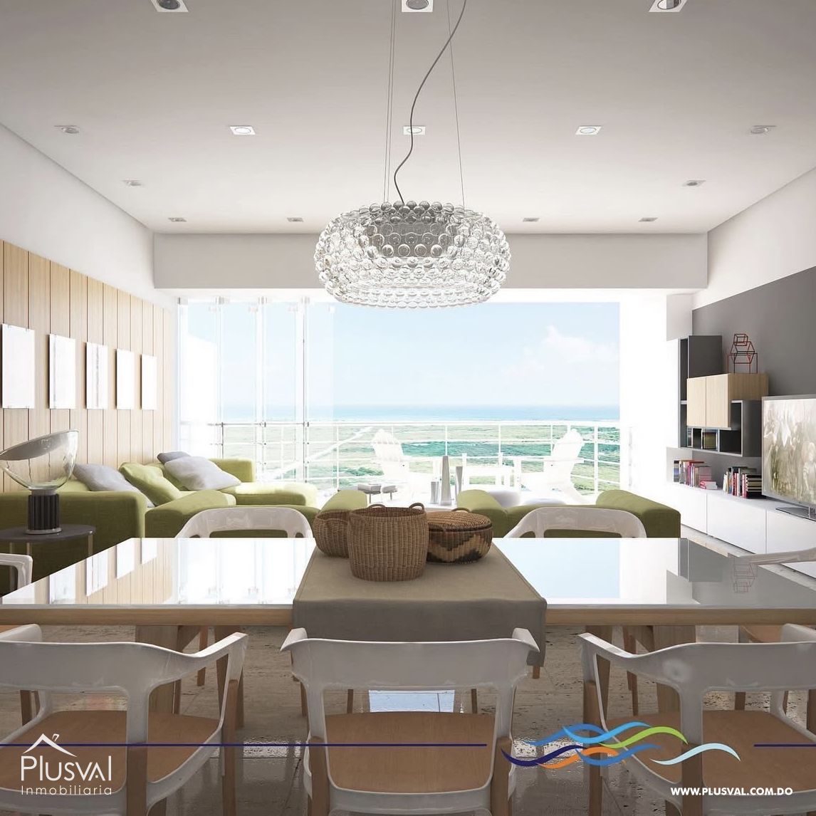 Apartamento en venta en la mejor zona de Cap Cana con vista al mar 415015