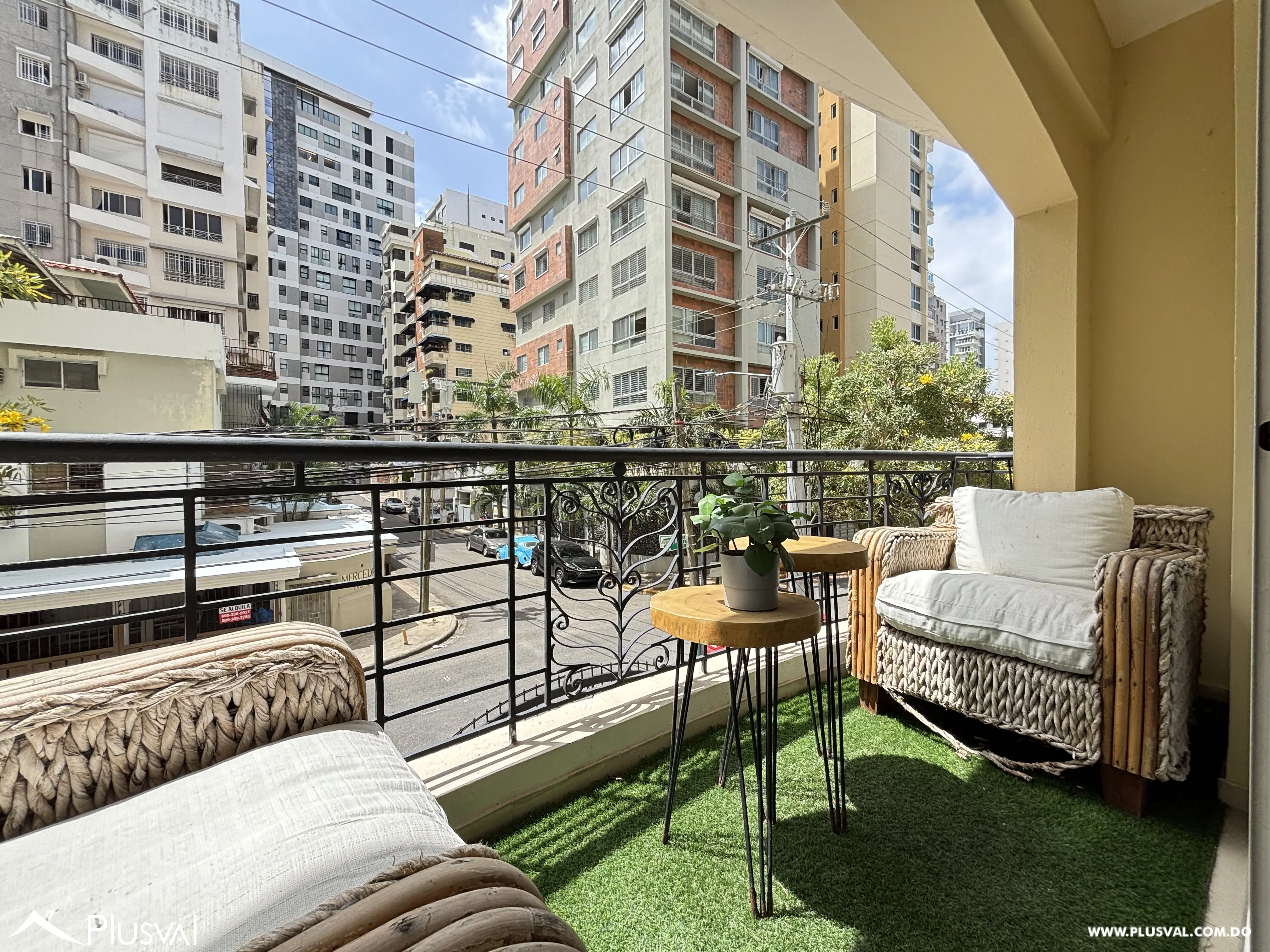Apartamento en alquiler amueblado en Piantini 518003