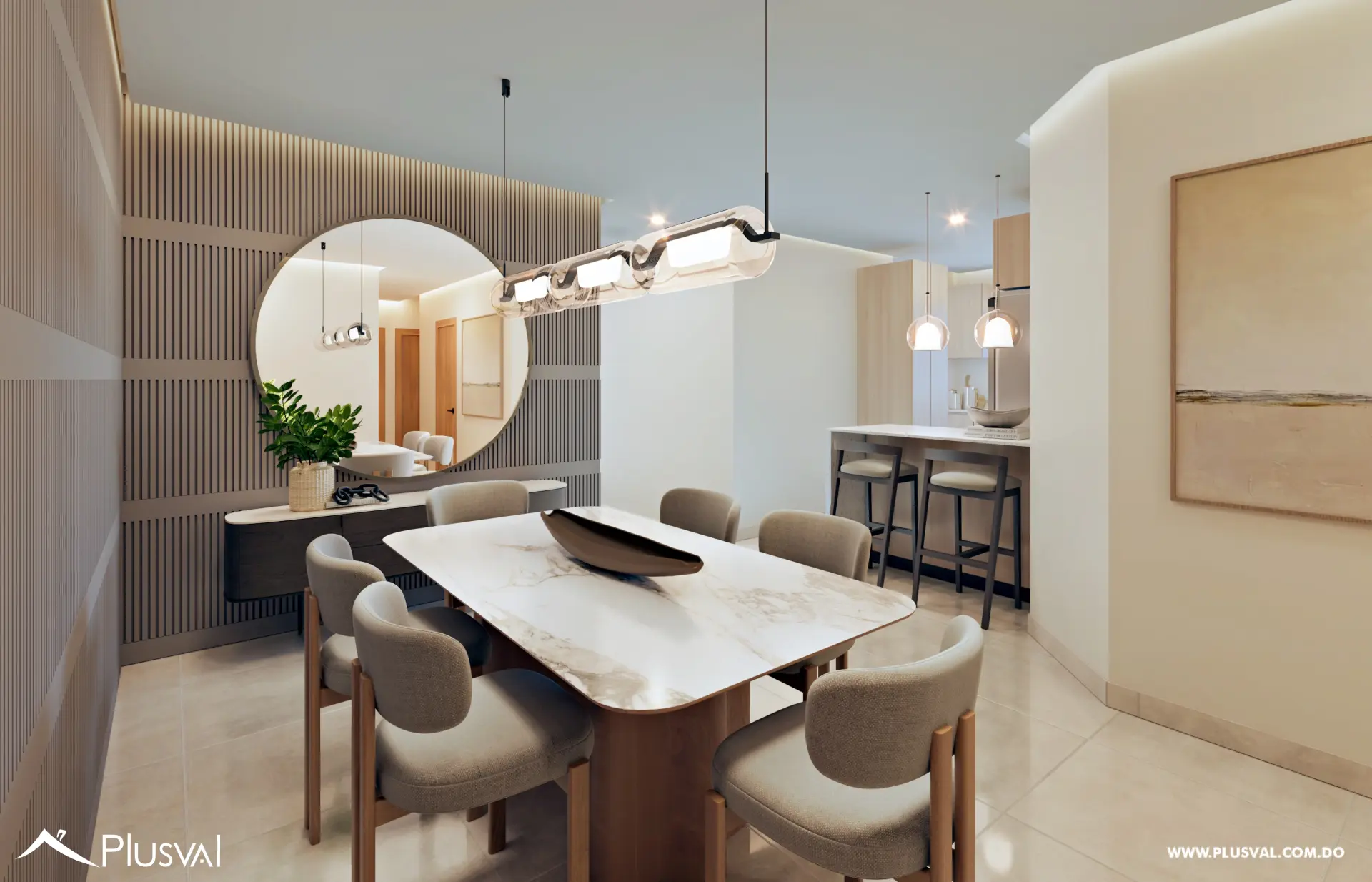 Amplio Apartamento PH  en venta en Renacimiento con áreas sociales 503091