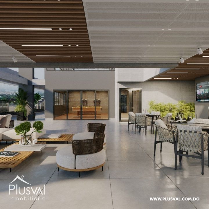Apartamento en venta de 1 habitación en Los Cacicazgos 433246