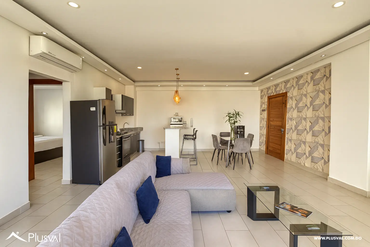 Apartamento amueblado de1 habitación en Serrallés 493395