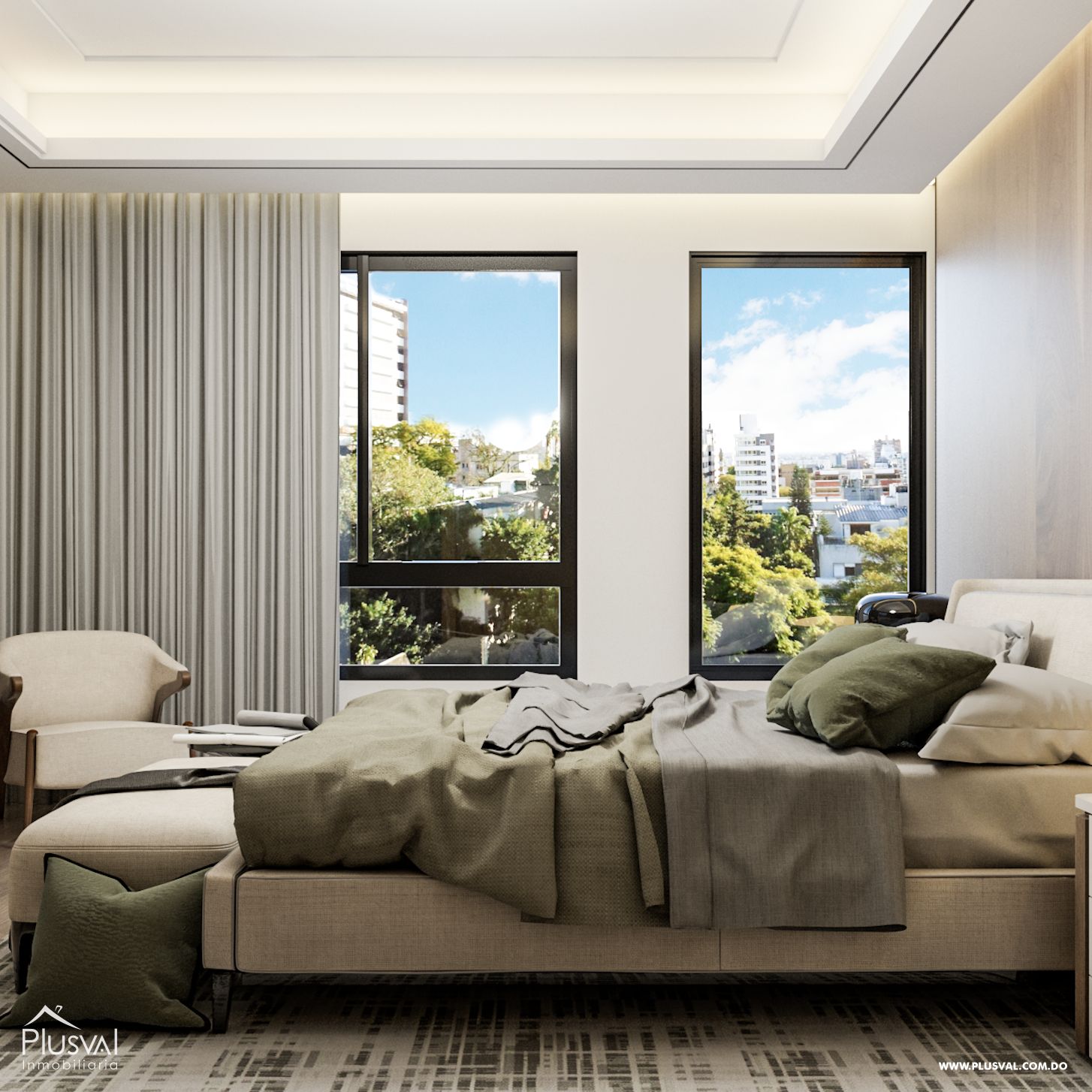 Penthouse en venta en Renacimiento | 4 habitaciones y terraza – Santo Domingo 385149