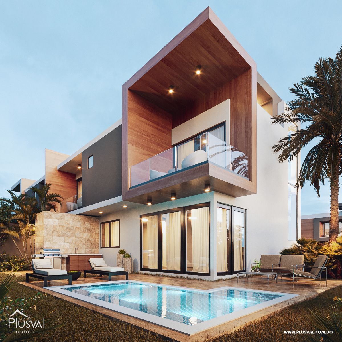 Villa en Venta,  Downtown- Punta cana 435342