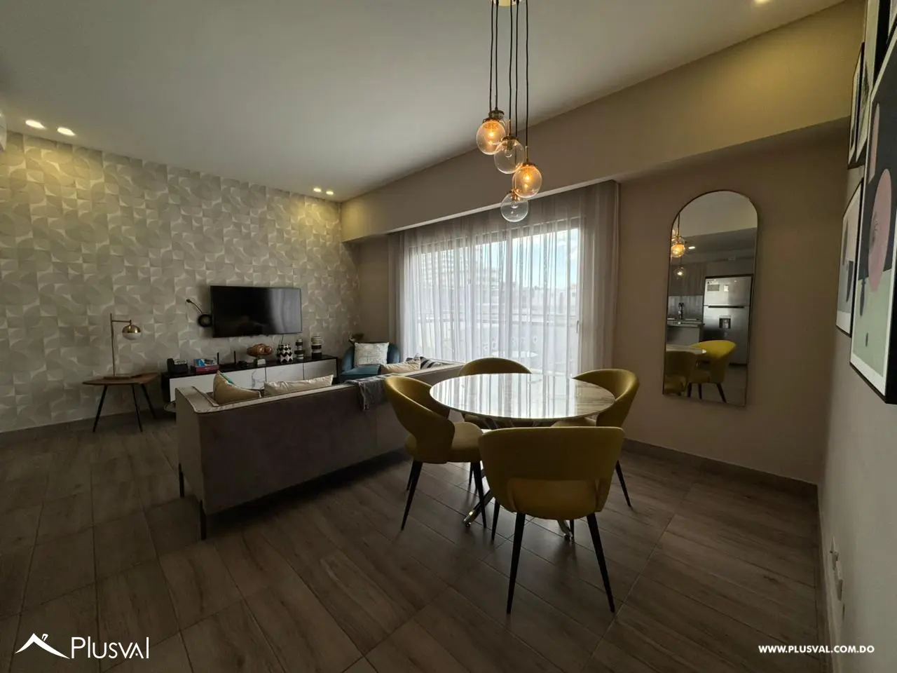 Apartamento en alquiler amueblado en Piantini 491847