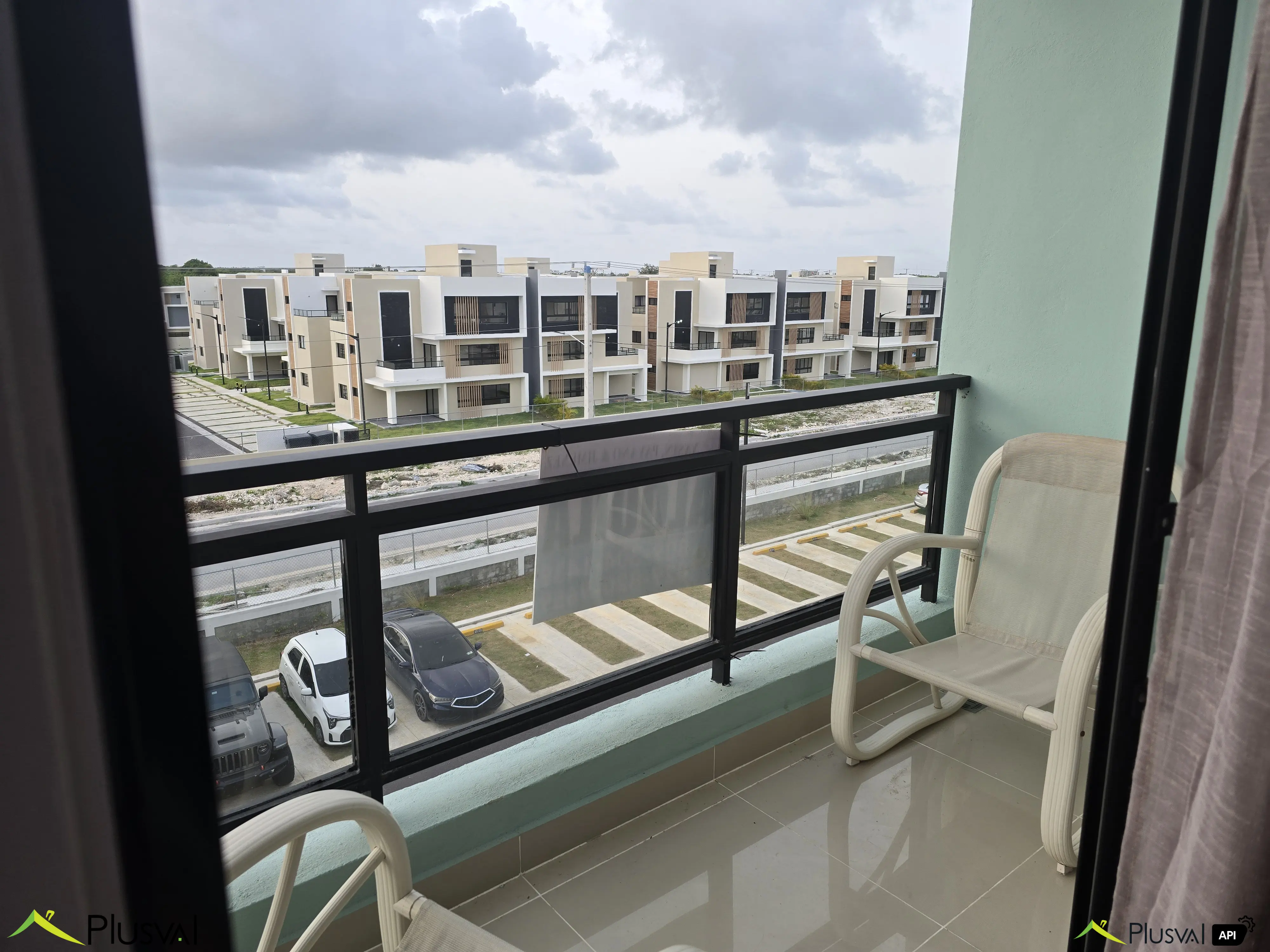 Moderno apartamento amueblado en Renta de 1 habitación en 4to nivel con areas sociales completas en Punta Cana 449338