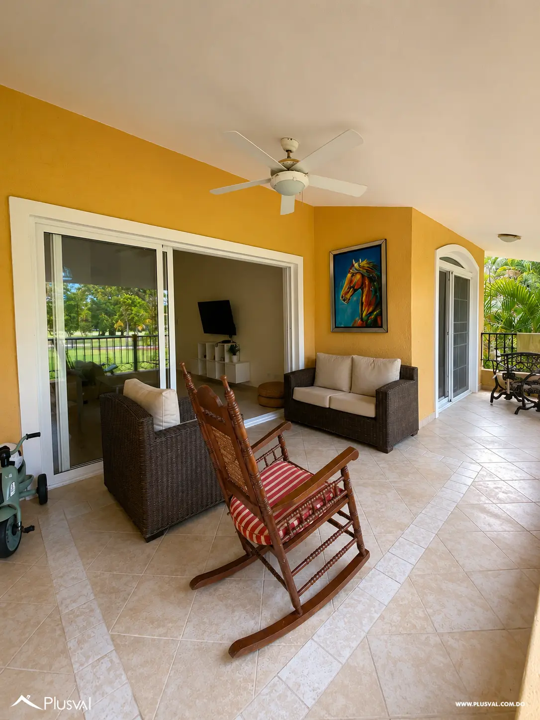 Apartamento de 2 habitaciones con vista al campo de golf 523834