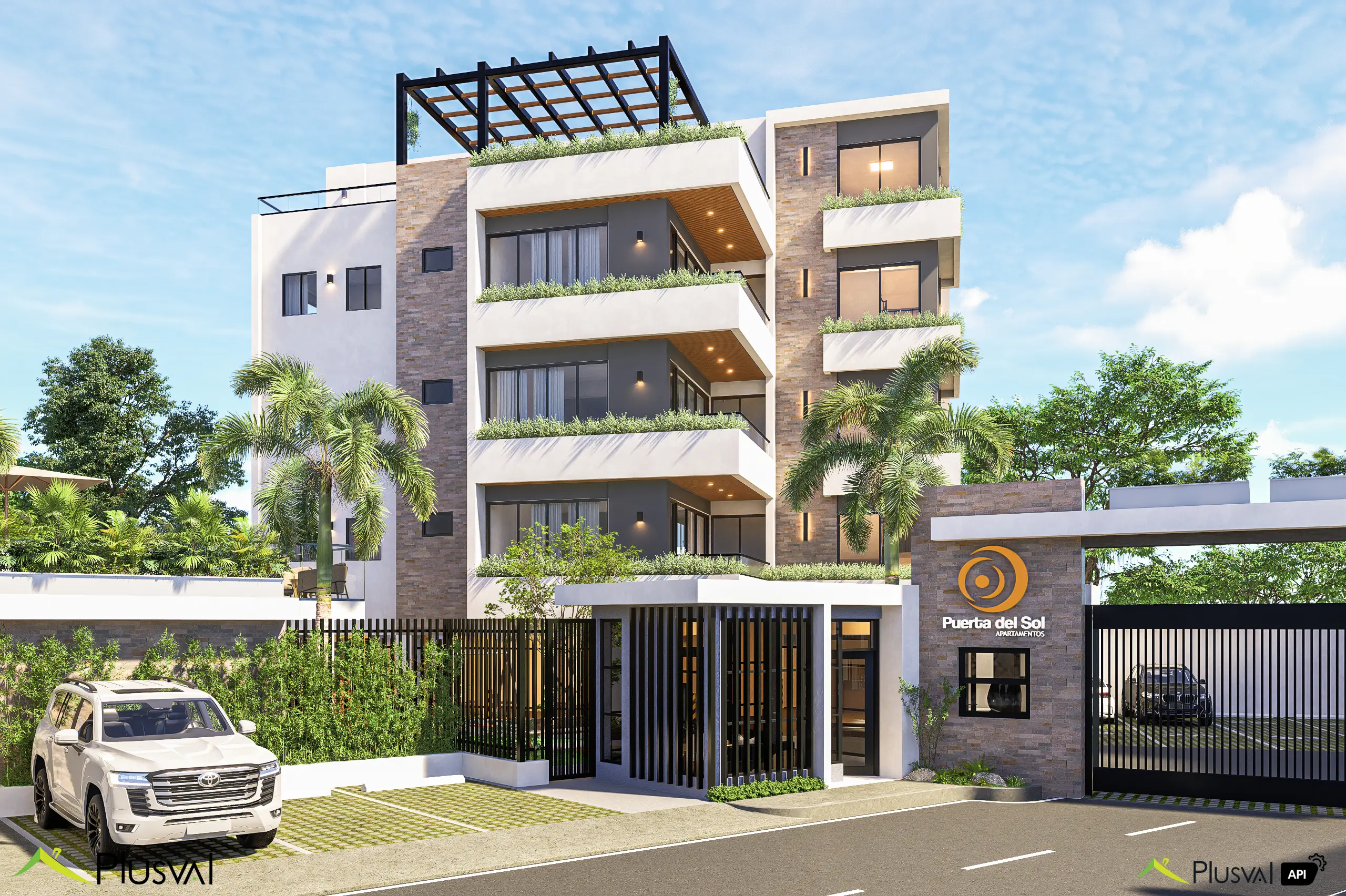 Amplios Apartamentos en La Vega, Residencial Puerta del Sol 450770