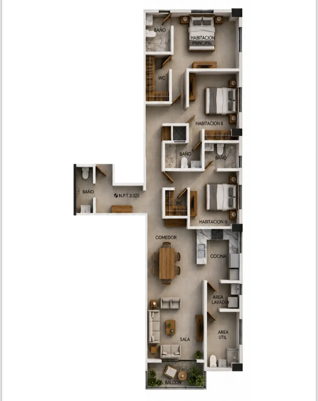 Proyecto de apartamentos en los Restauradores con Jacuzzi y Gimnasio 522047
