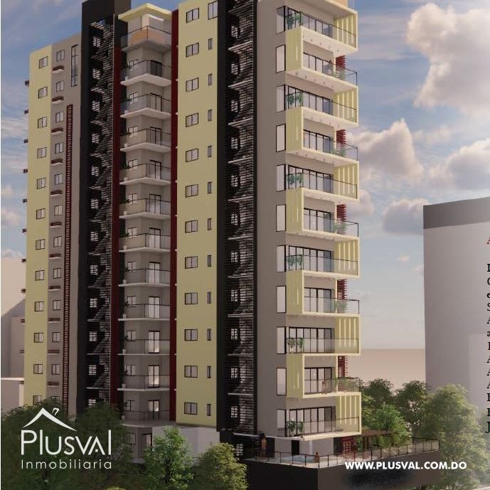 Torre de apartamentos de 15 Niveles, ubicado en Alma Rosa. 251983