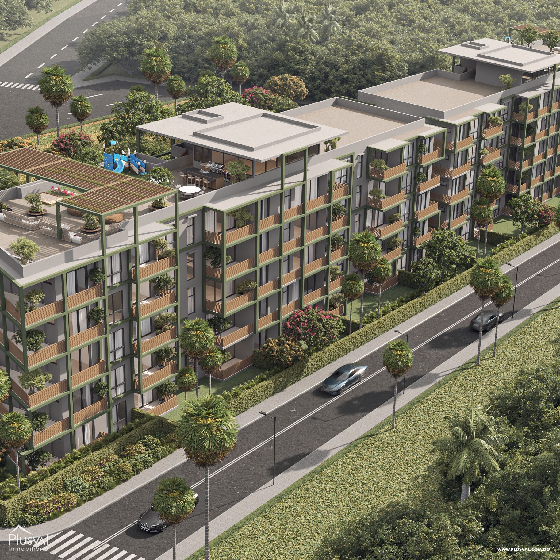 Apartamentos en La Vega Frente al Bravo, Tropics Residences 339597