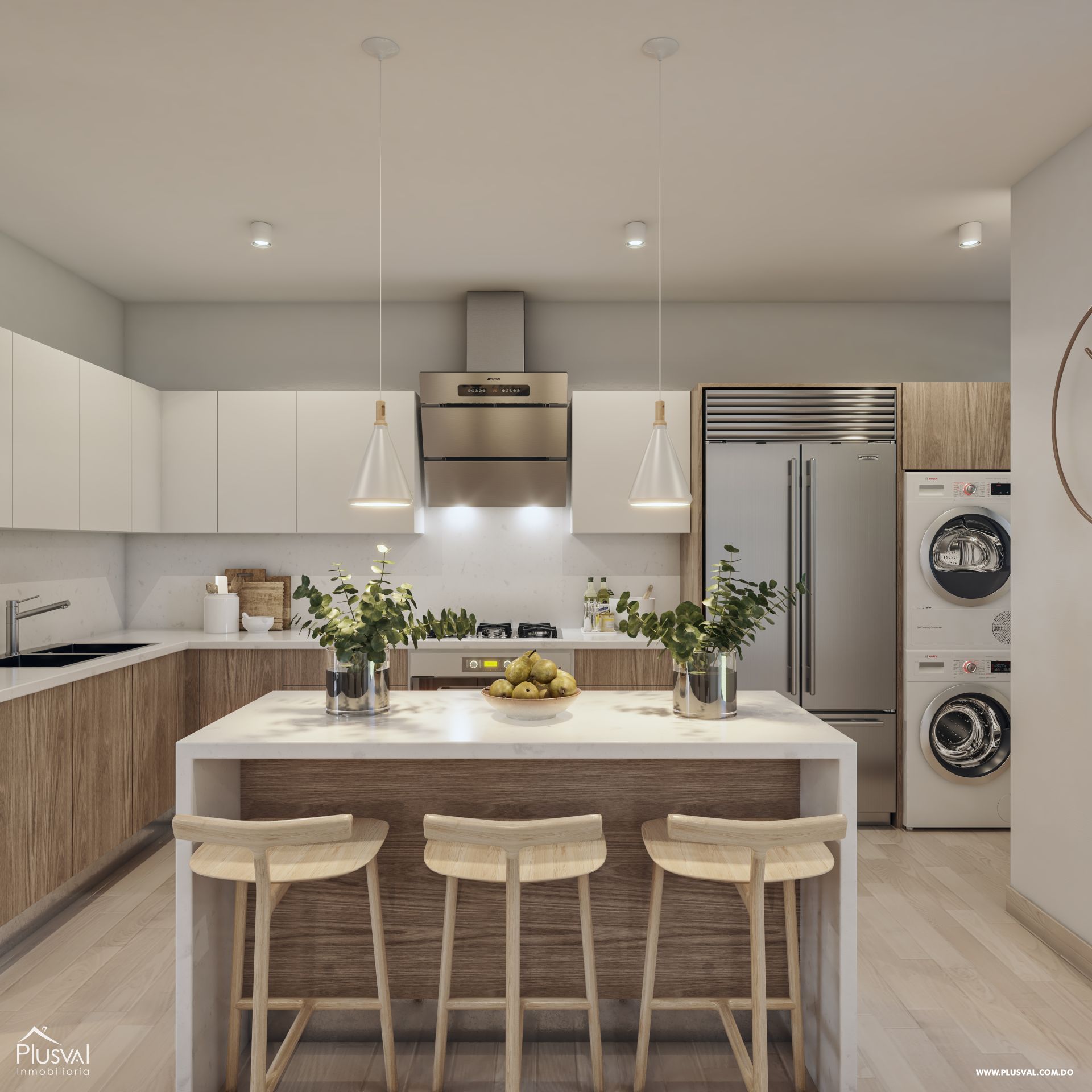 Amplio apartamento en Vista Cana con patio 264047