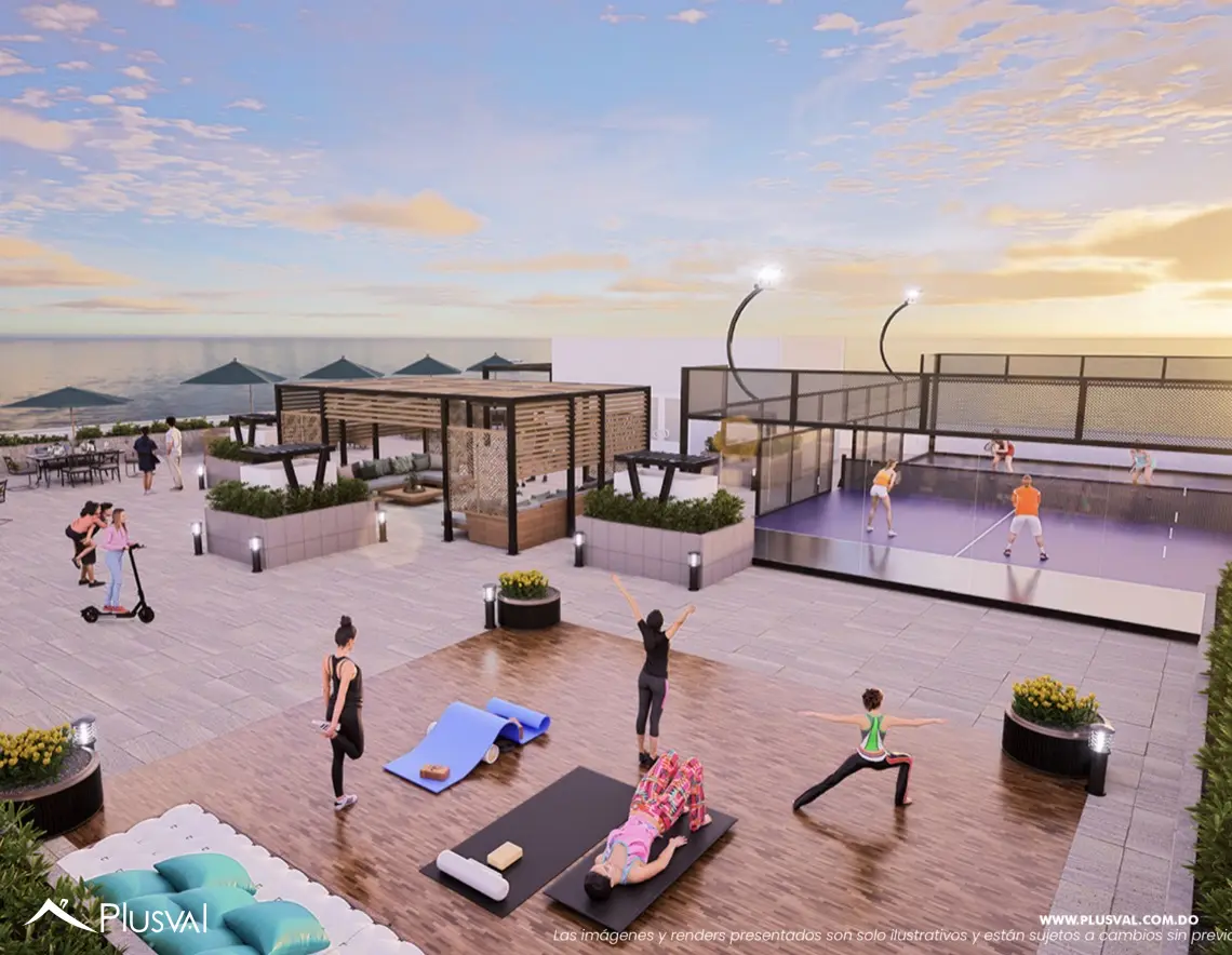 Torre de apartamentos con vista al mar en Juan Dolio 511163