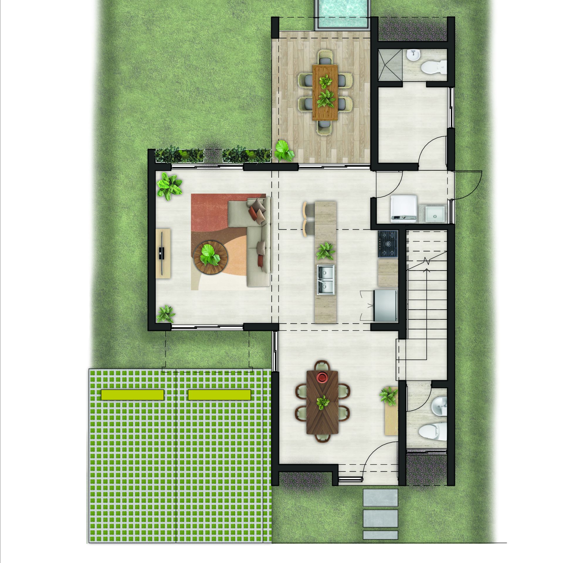 Proyecto de villas en venta en Jarabacoa 341218