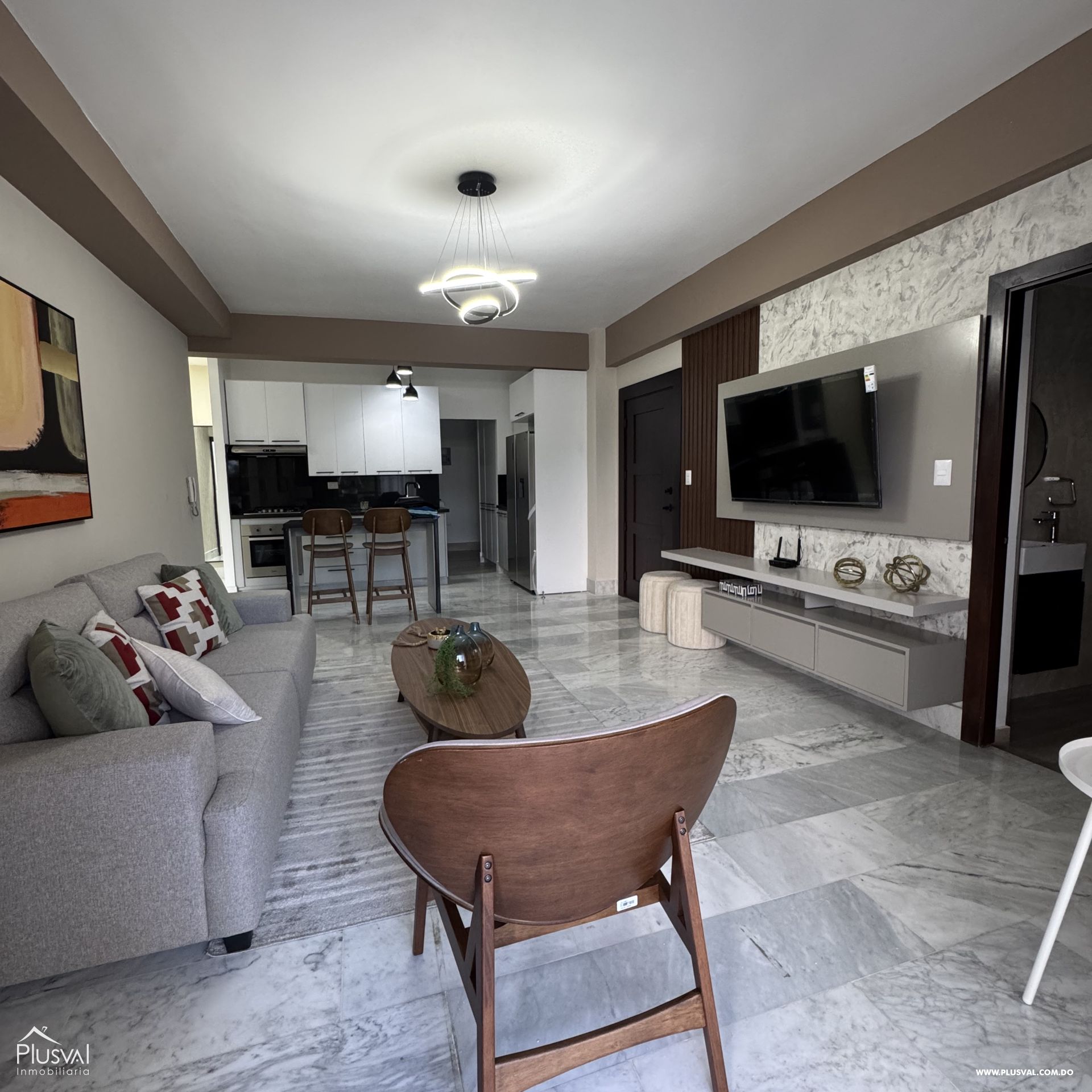 Apartamento de 2 dormitorios Amueblado en alquiler en área exclusiva 449309