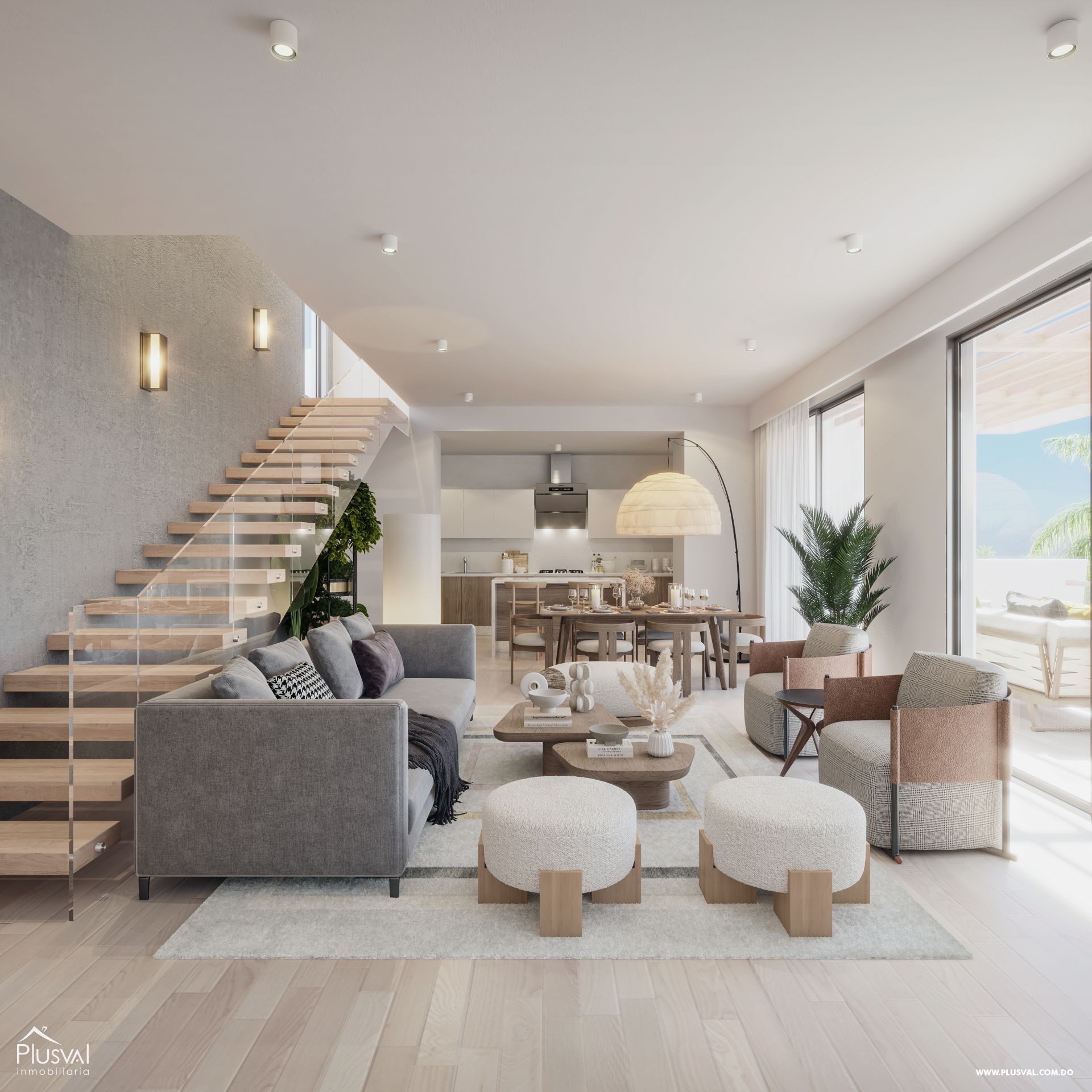Amplio apartamento en Vista Cana con patio 264045