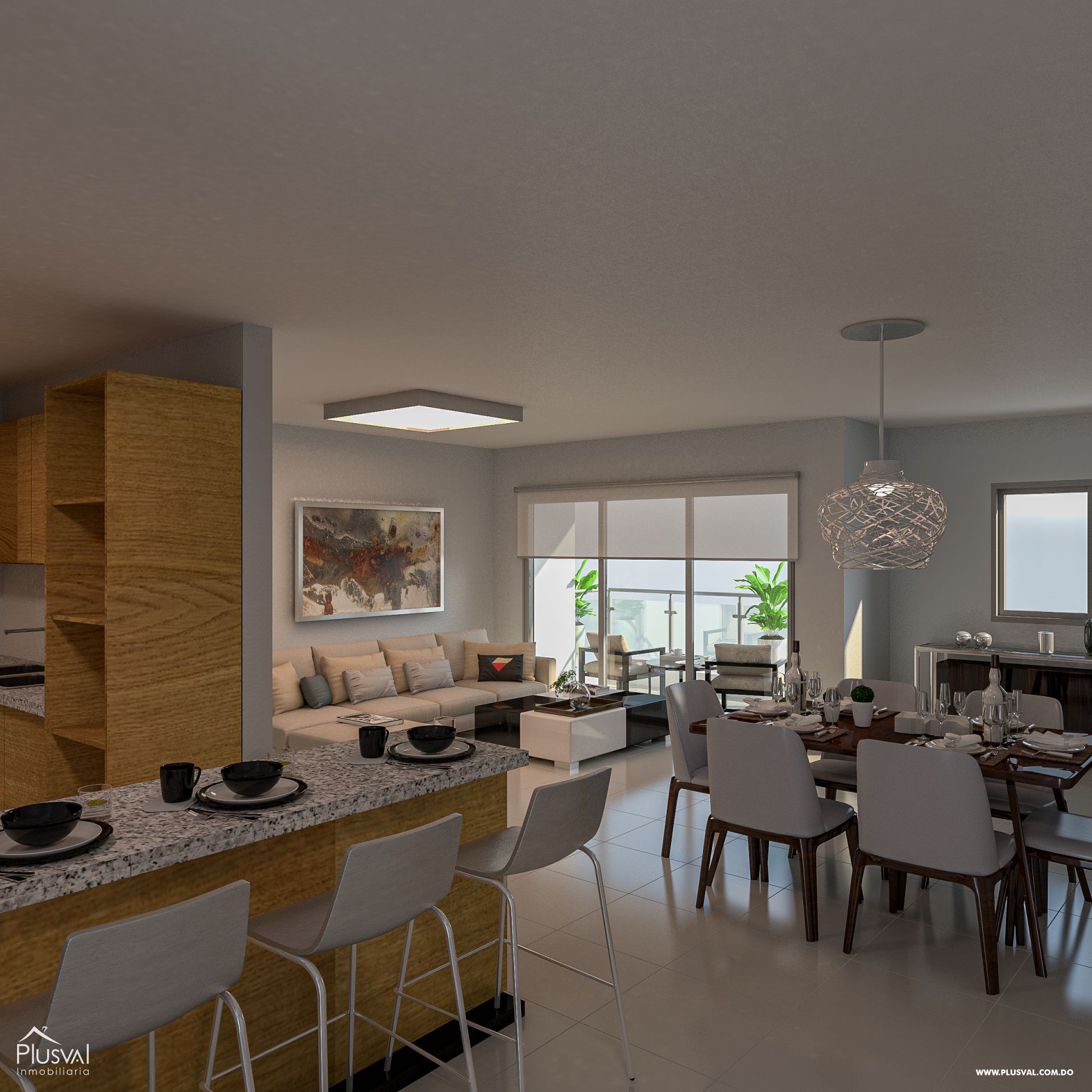 Proyecto familiar con excelente ubicación. Terrazas panorámicas y hermosa área social. 300040