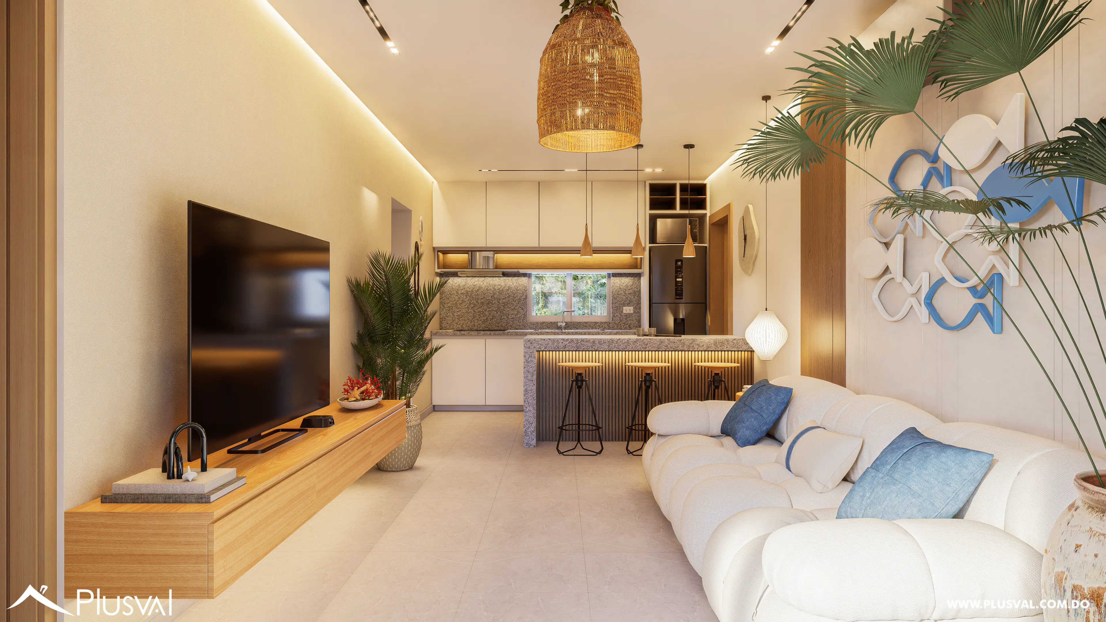 Proyecto de Apartamentos en Venta en Bayahibe 2 Habitaciones 465097