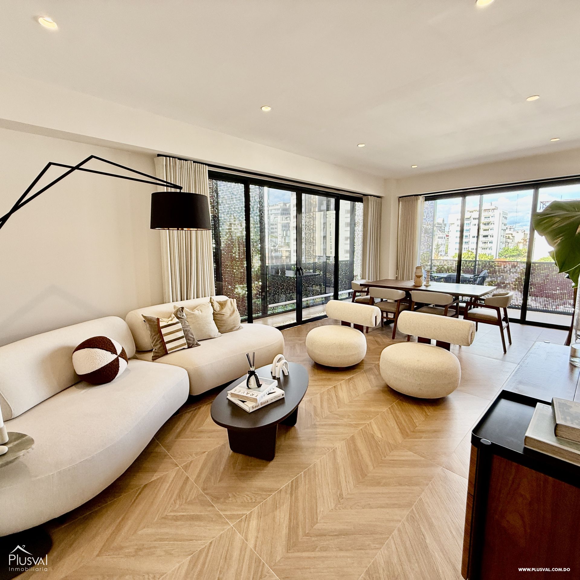 Apartamentos de 2 Habitaciones + Estudio en Venta en Piantini – Proyecto de Lujo Listo para Entrega 434513