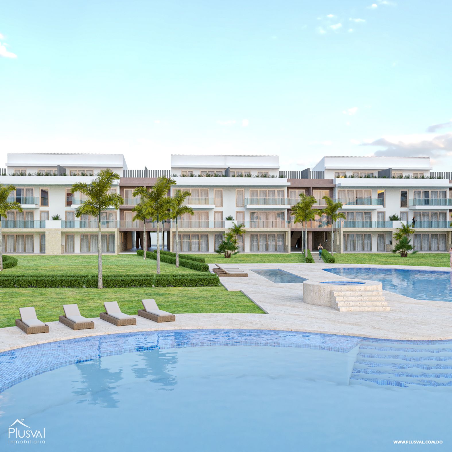 Apartamentos de 2 habitaciones, en Uvero Alto 233123