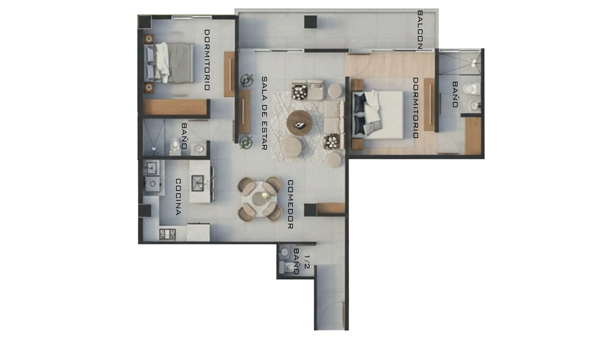Proyecto de apartamentos en venta en Buena Vista Norte, La Romana 505537