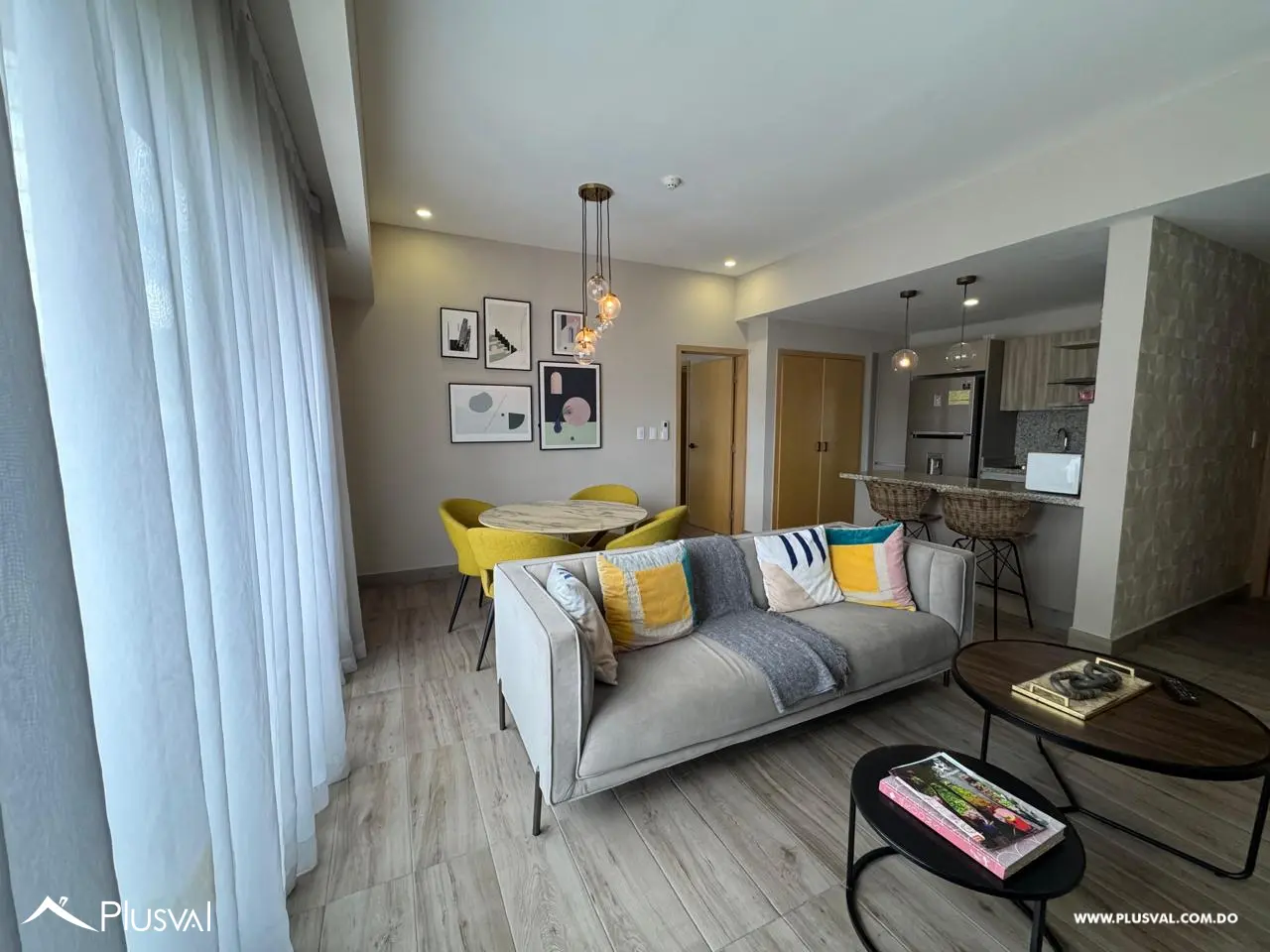 Apartamento en alquiler amueblado en Piantini 491851