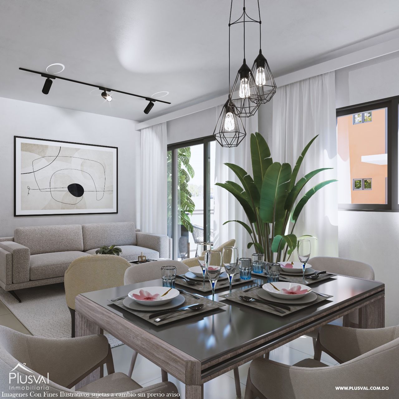 Apartamento de 3 habitaciones en proyecto cerrado 353926
