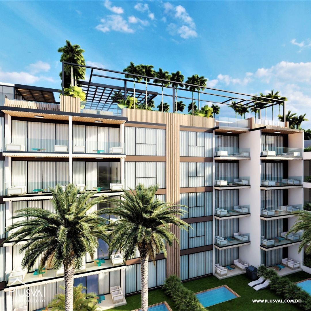 Venta de apartamento en Cap Cana 2 habitaciones + servicio 215759